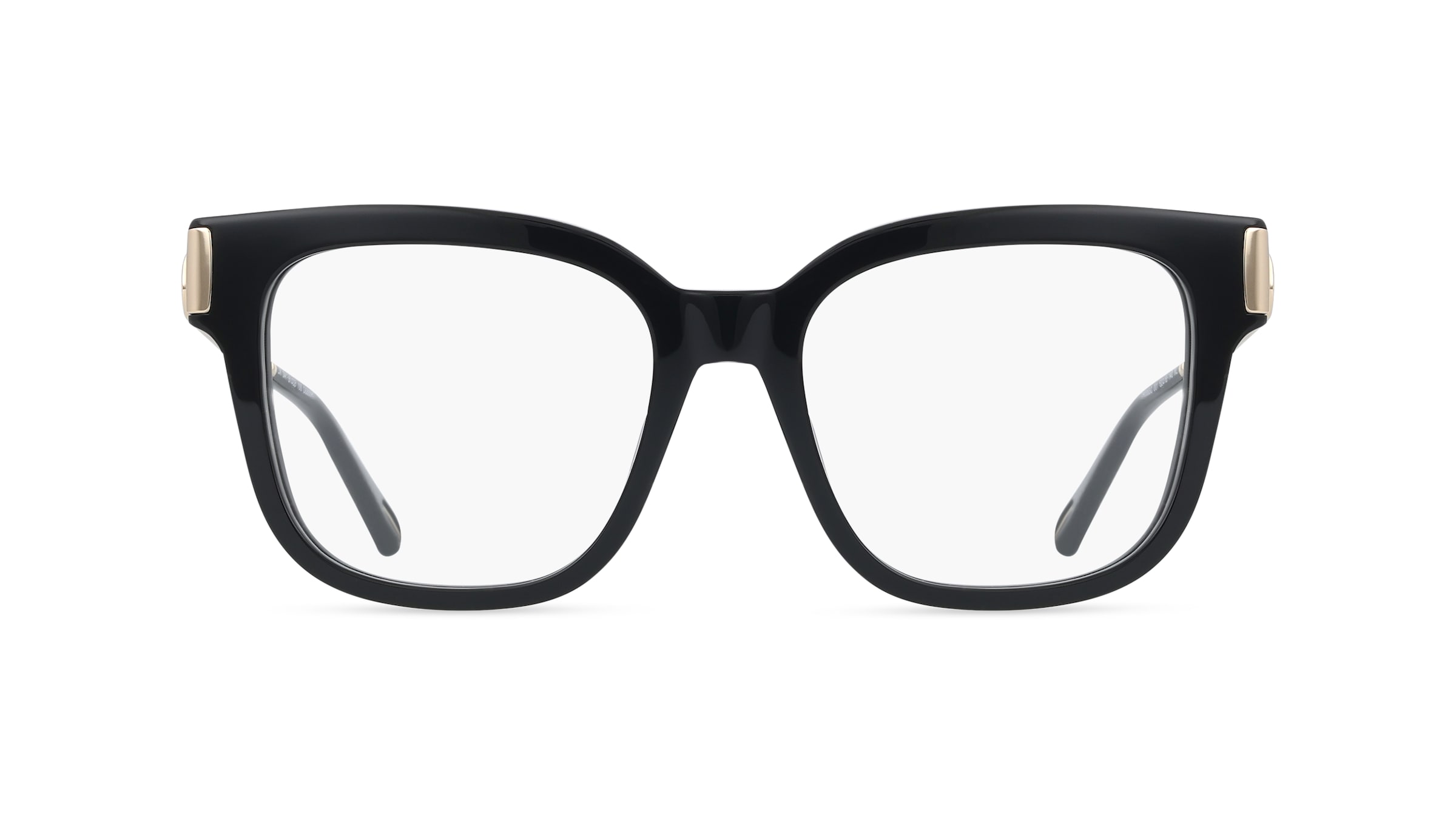 Chloé CH0353O Damen-Brille inkl. Gläser Vollrand Eckig Acetat-Gestell 52/18/140, schwarz