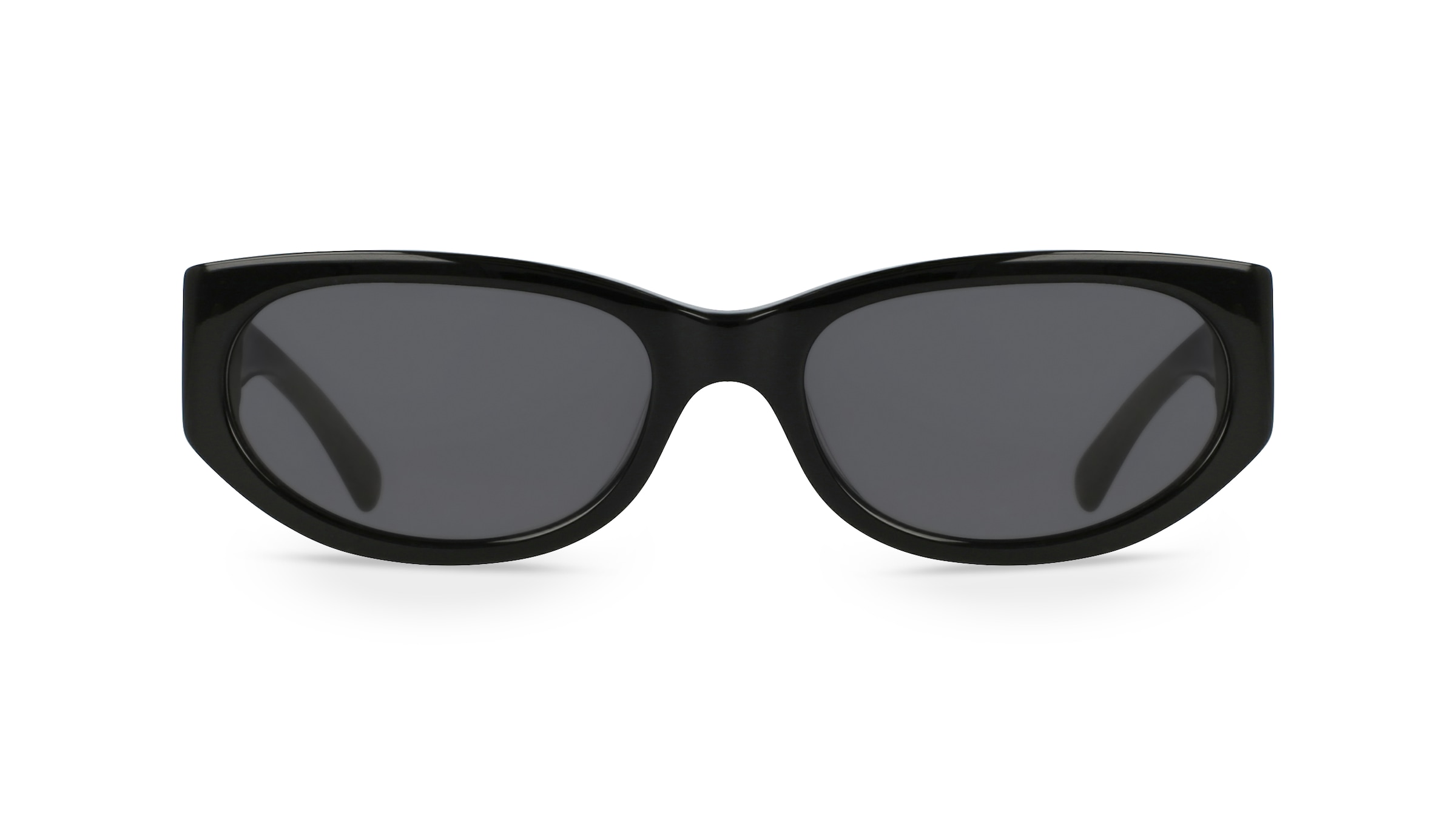 Fielmann LD 012 SUN CL Damen-Sonnenbrille Vollrand Quadratisch Acetat-Gestell, schwarz