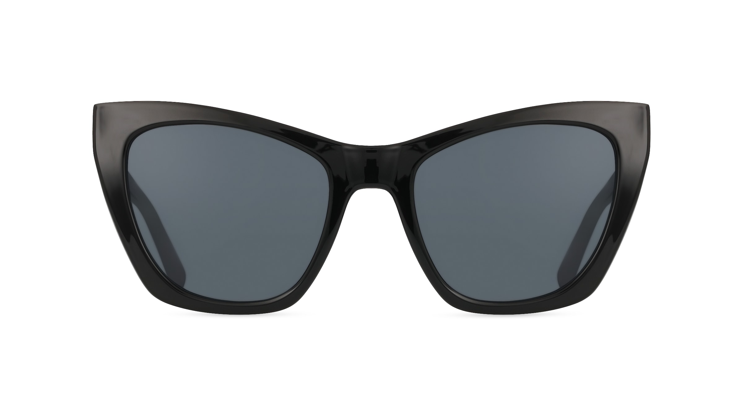 Moschino MOL070/S Damen-Sonnenbrille Vollrand Butterfly Kunststoff-Gestell, schwarz