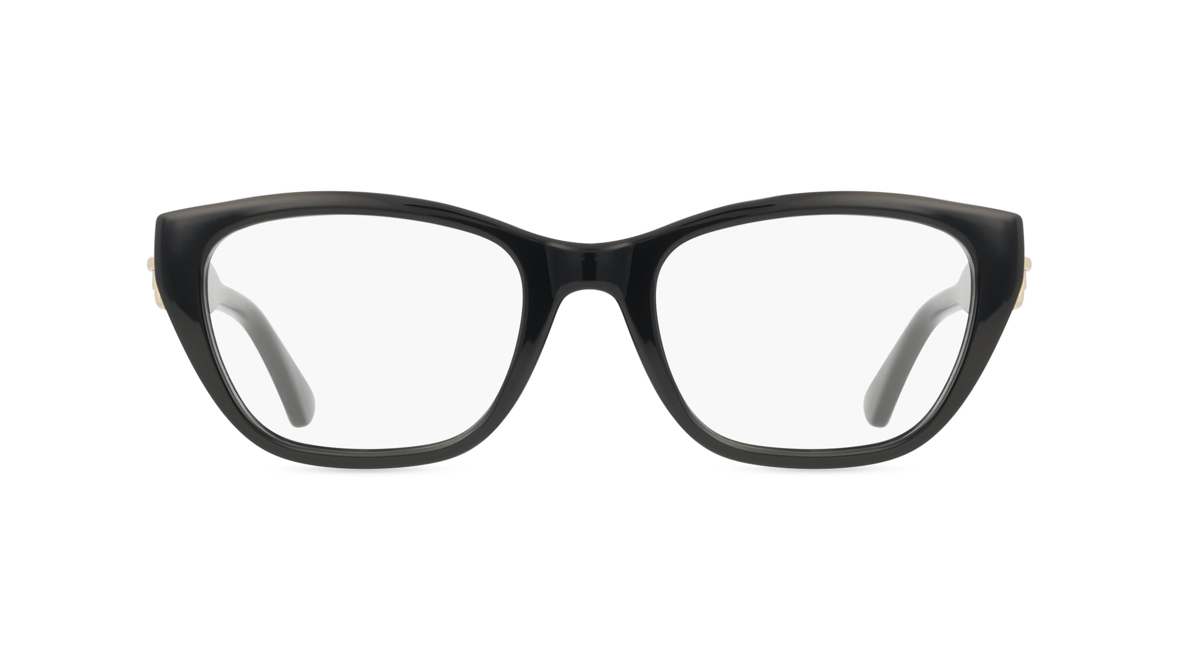 Moschino 608 Damen-Brille inkl. Gläser Vollrand Rechteckig Kunststoff-Gestell 51mm/19mm/140mm, schwarz