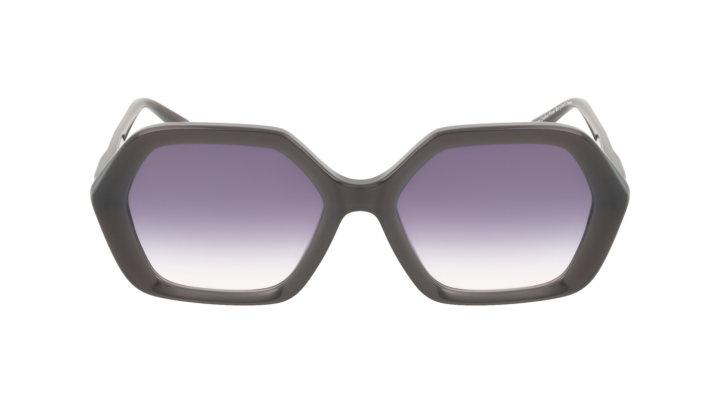 Sandro SA6056 Damen-Sonnenbrille Vollrand Quadratisch Acetat-Gestell, grau
