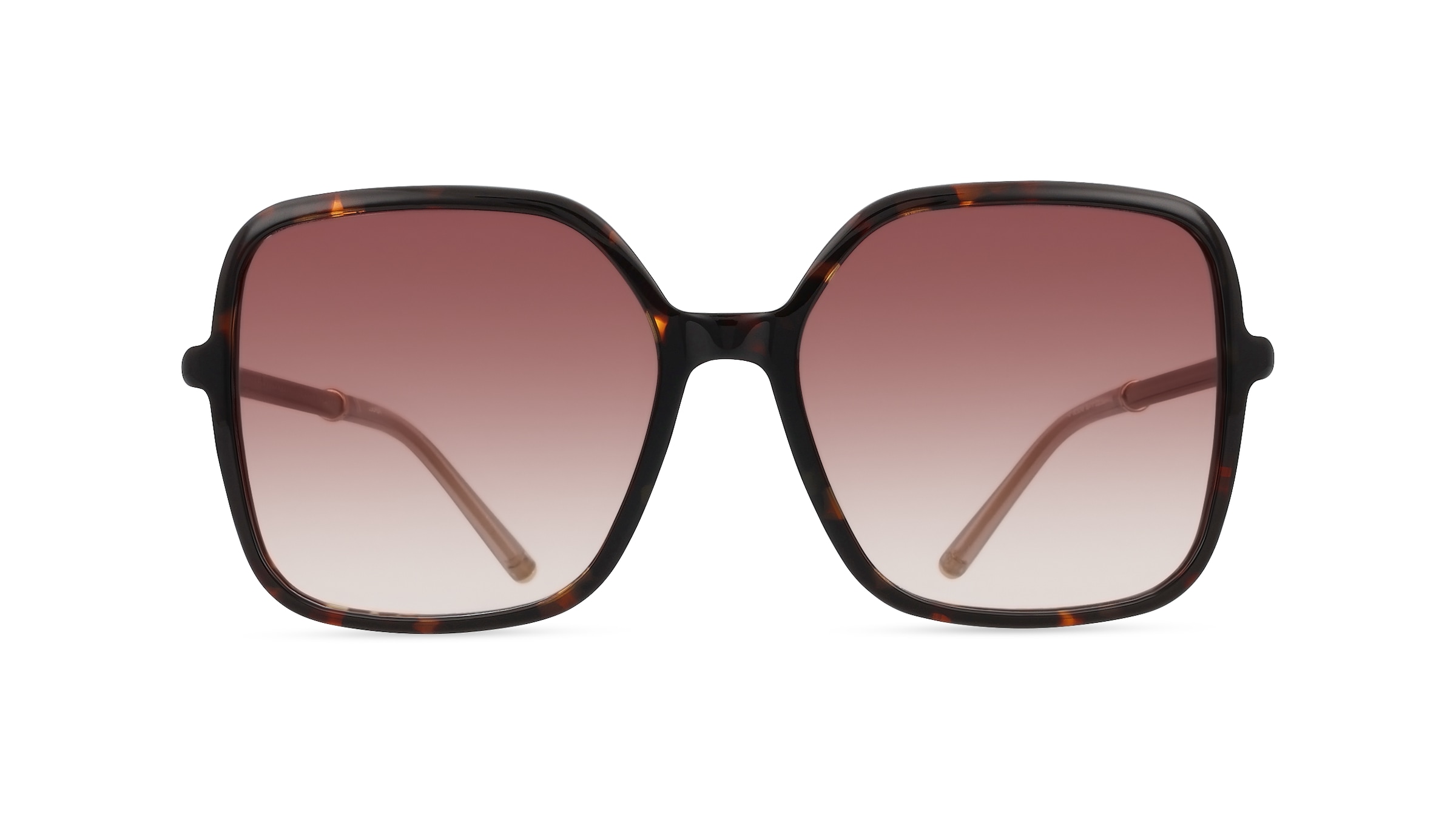 Escada ESCSESD48 Damen-Sonnenbrille Vollrand Eckig Kunststoff-Gestell, braun