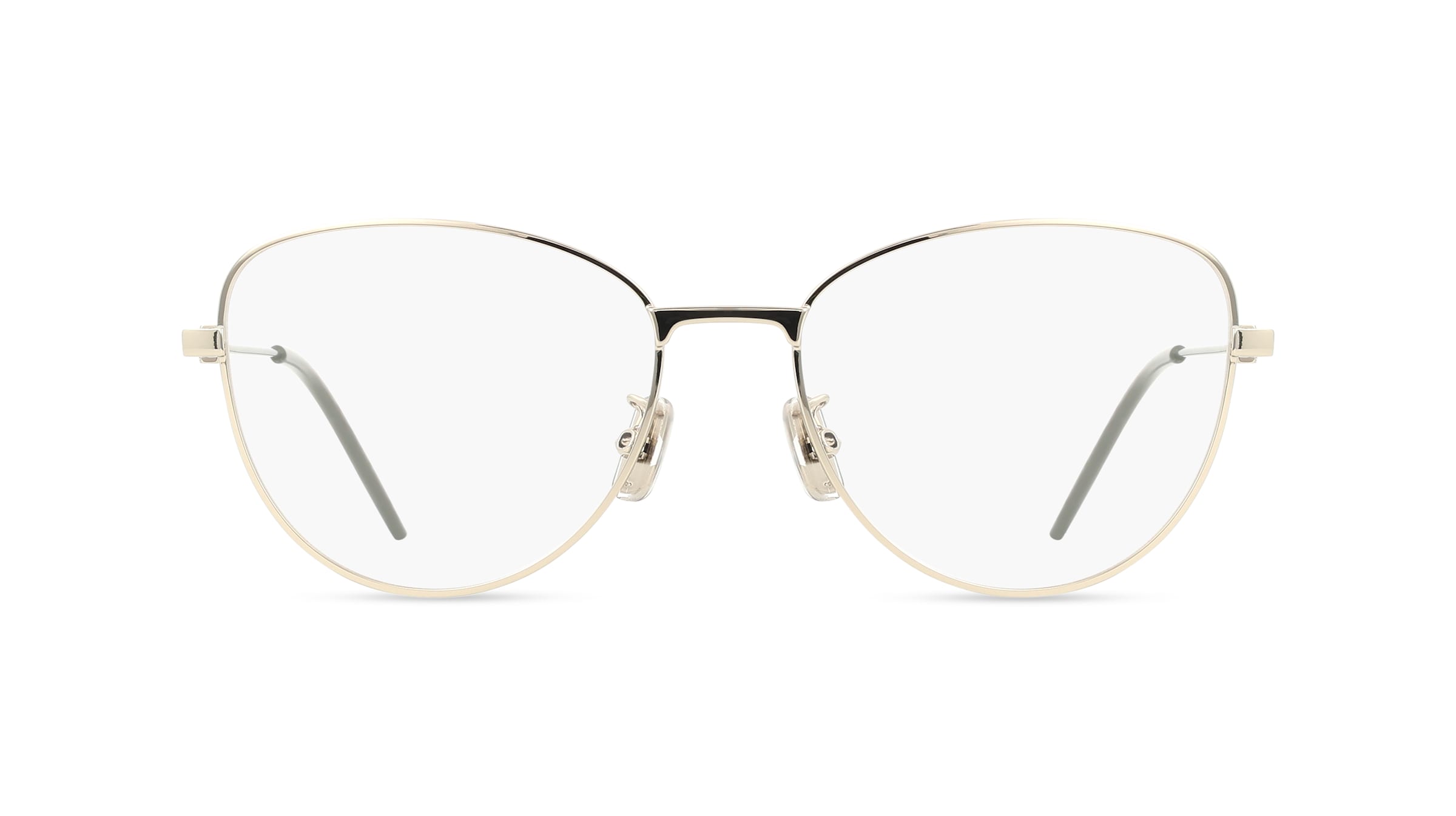 GIVENCHY GV50084U GV SPEED Damen-Brille inkl. Gläser Vollrand Quadratisch Metall-Gestell 55/17/145, silber