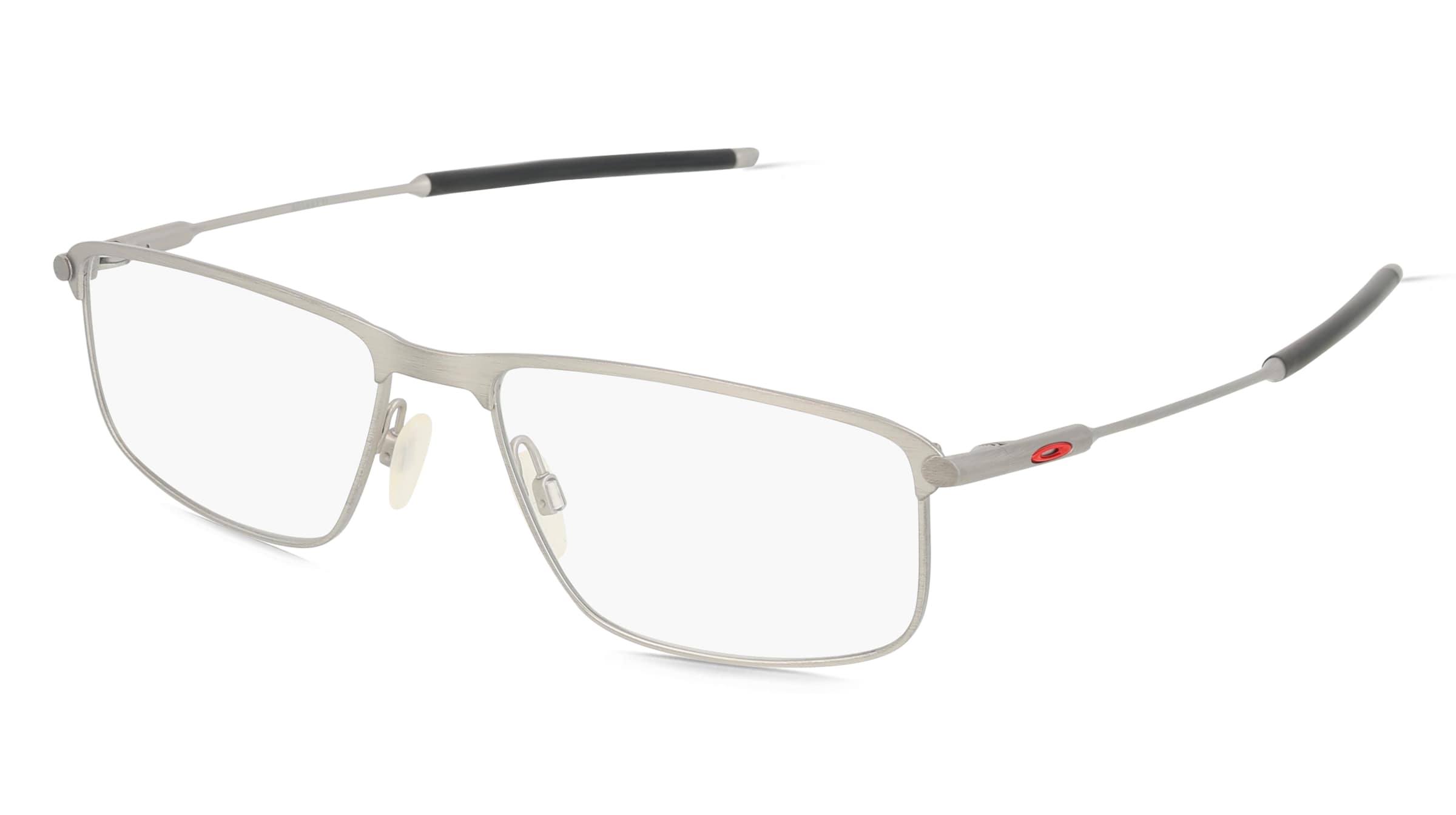 Oakley OX5019 Herren-Brille inkl. Gläser Vollrand Quadratisch Titan-Gestell 56/17/140, Grau