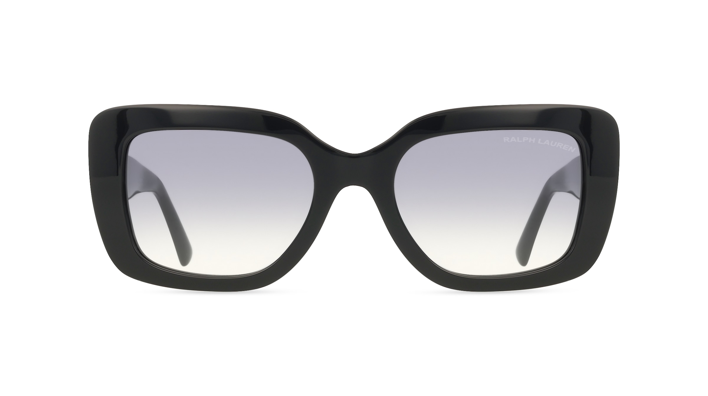 Ralph Lauren RL8217U THE NIKKI Damen-Sonnenbrille Vollrand Eckig Acetat-Gestell, Schwarz