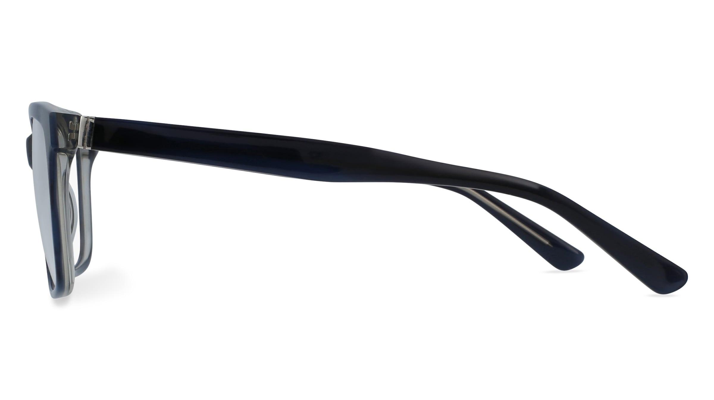 Thumbnail - Fielmann CY 008 FLEX CL Herren-Brille inkl. Gläser Vollrand Quadratisch Acetat-Gestell 55/18/140, blau