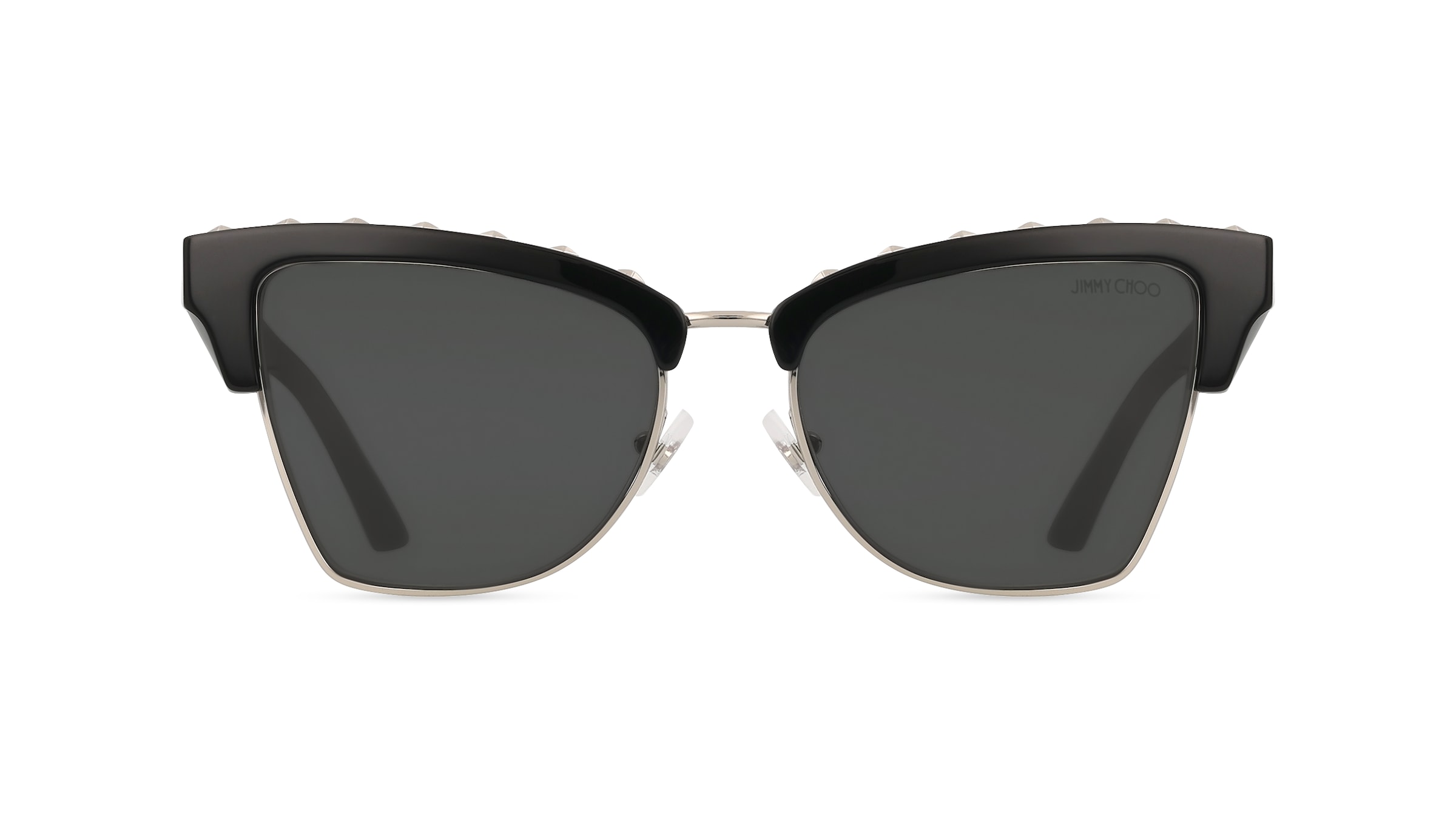 Jimmy Choo 0JC5014 Damen-Sonnenbrille Vollrand Cateye Acetat-Gestell, schwarz