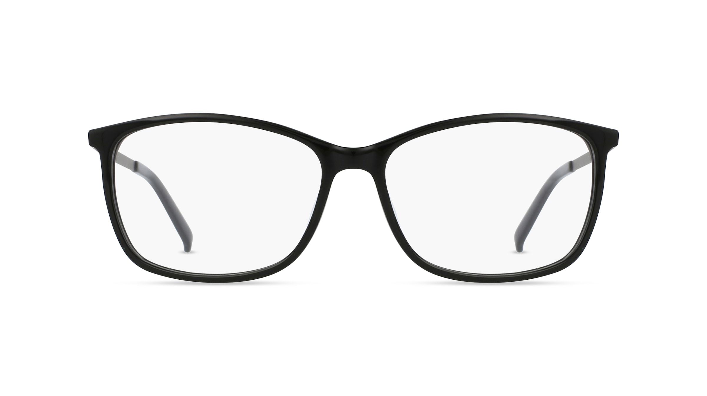 Fielmann MI 037 CL Damen-Brille inkl. Gläser Vollrand Eckig Acetat-Gestell 53mm/15mm/135mm, schwarz