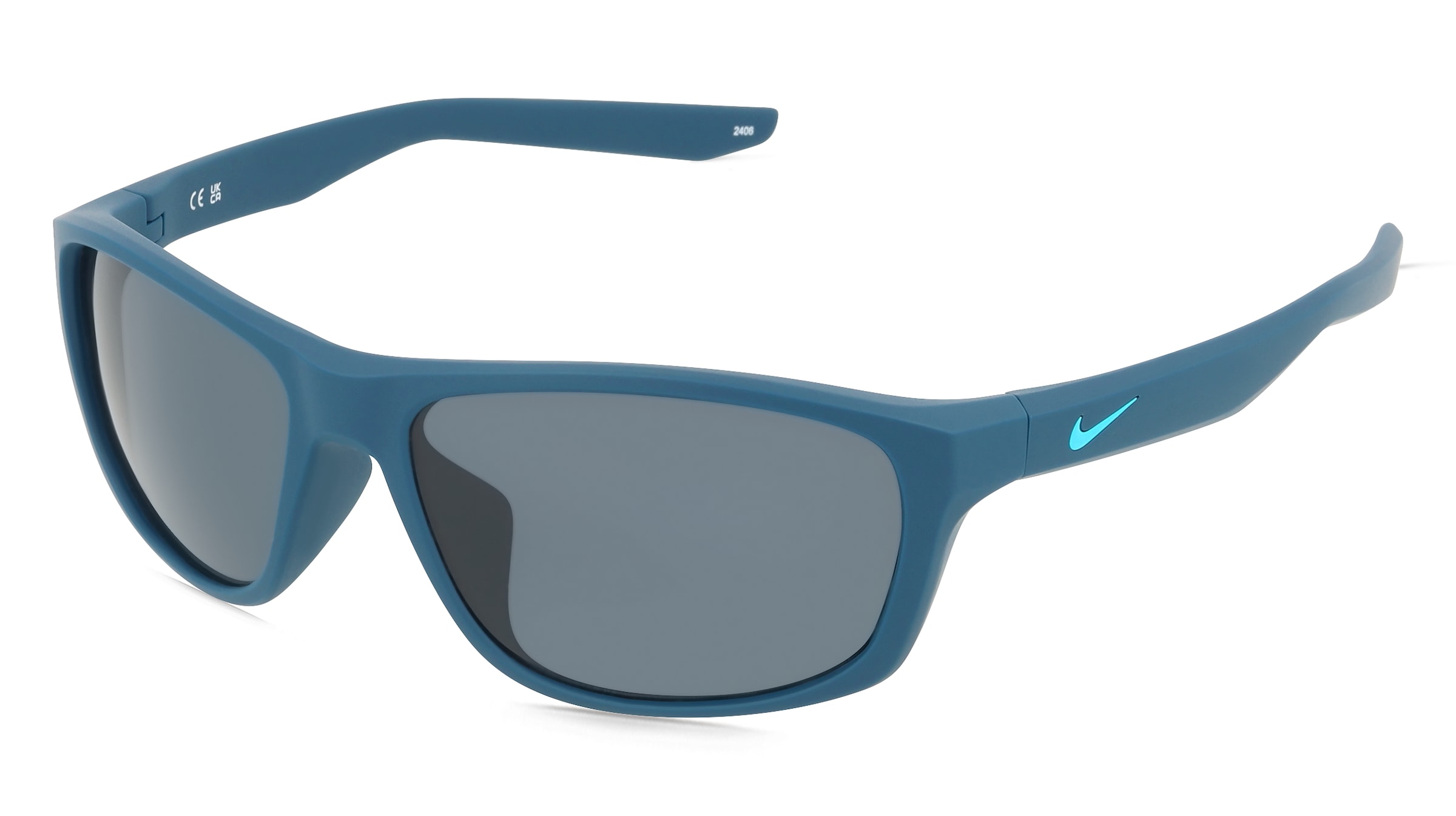 Nike LYNK FD1806 Unisex-Sonnenbrille Vollrand Quadratisch Kunststoff-Gestell, Blau