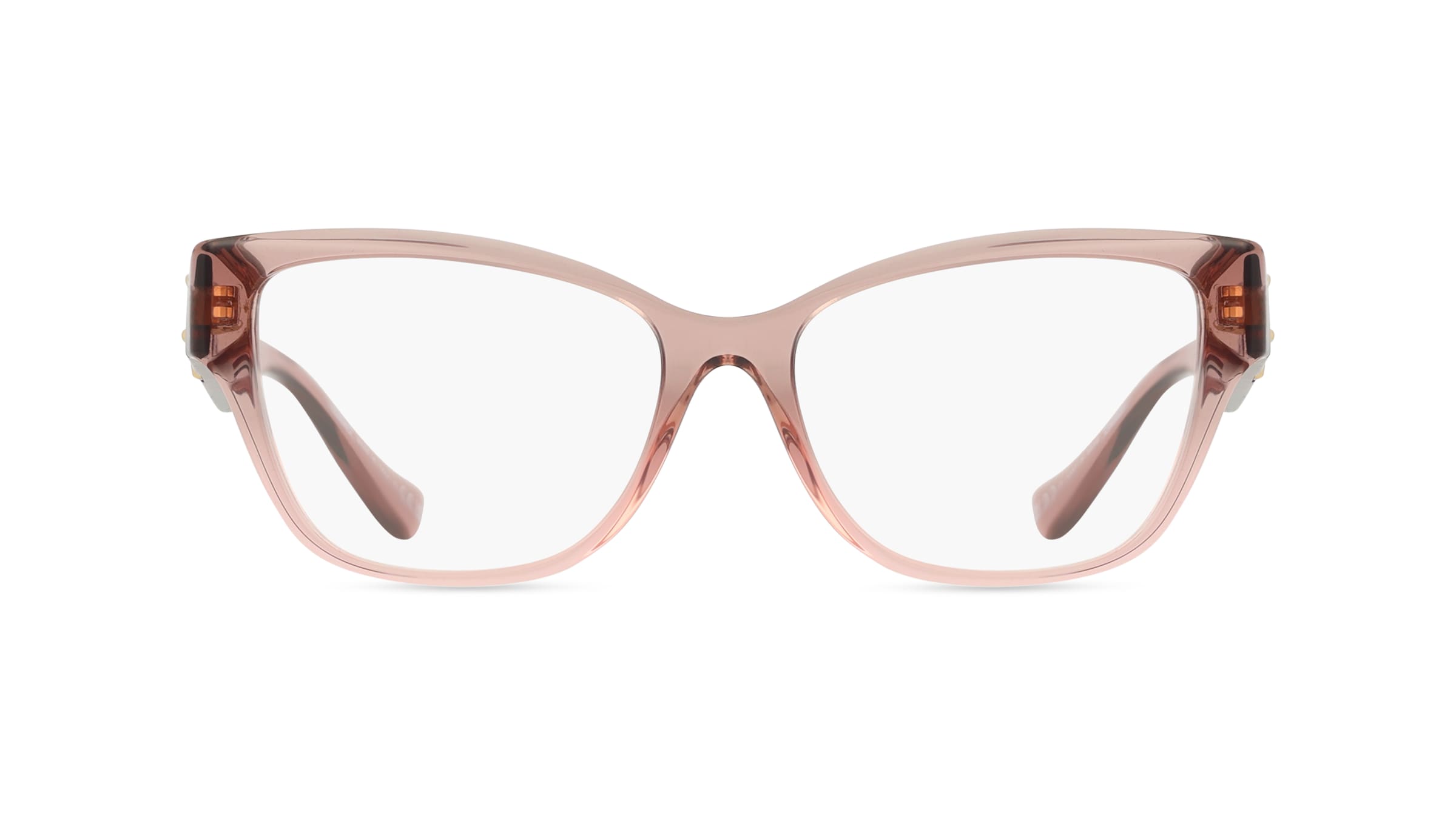 Versace VE3347 Damen-Brille inkl. Gläser Vollrand Eckig Acetat-Gestell 54mm/16mm/140mm, pink