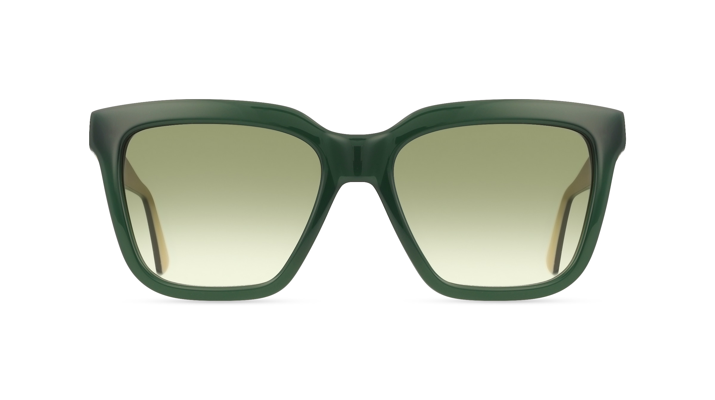 Sandro SA6058 Damen-Sonnenbrille Vollrand Quadratisch Acetat-Gestell, grün