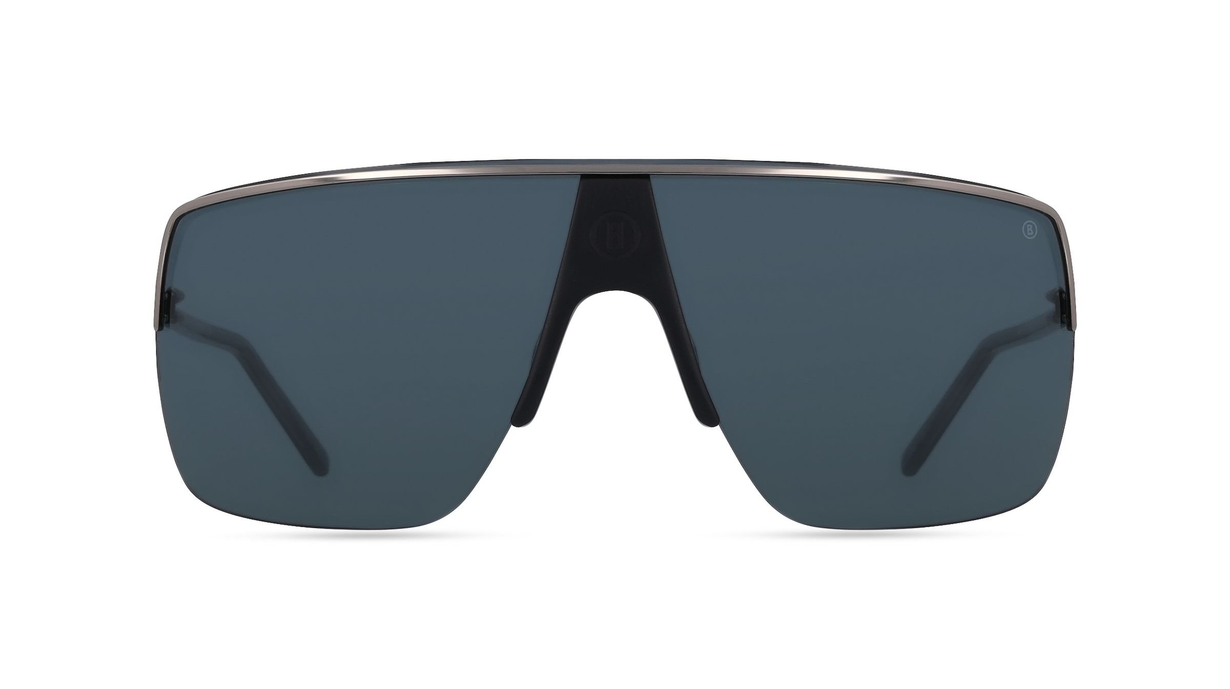 Bogner BO 7208 Damen-Sonnenbrille Vollrand Monoscheibe Kunststoff-Gestell, silber