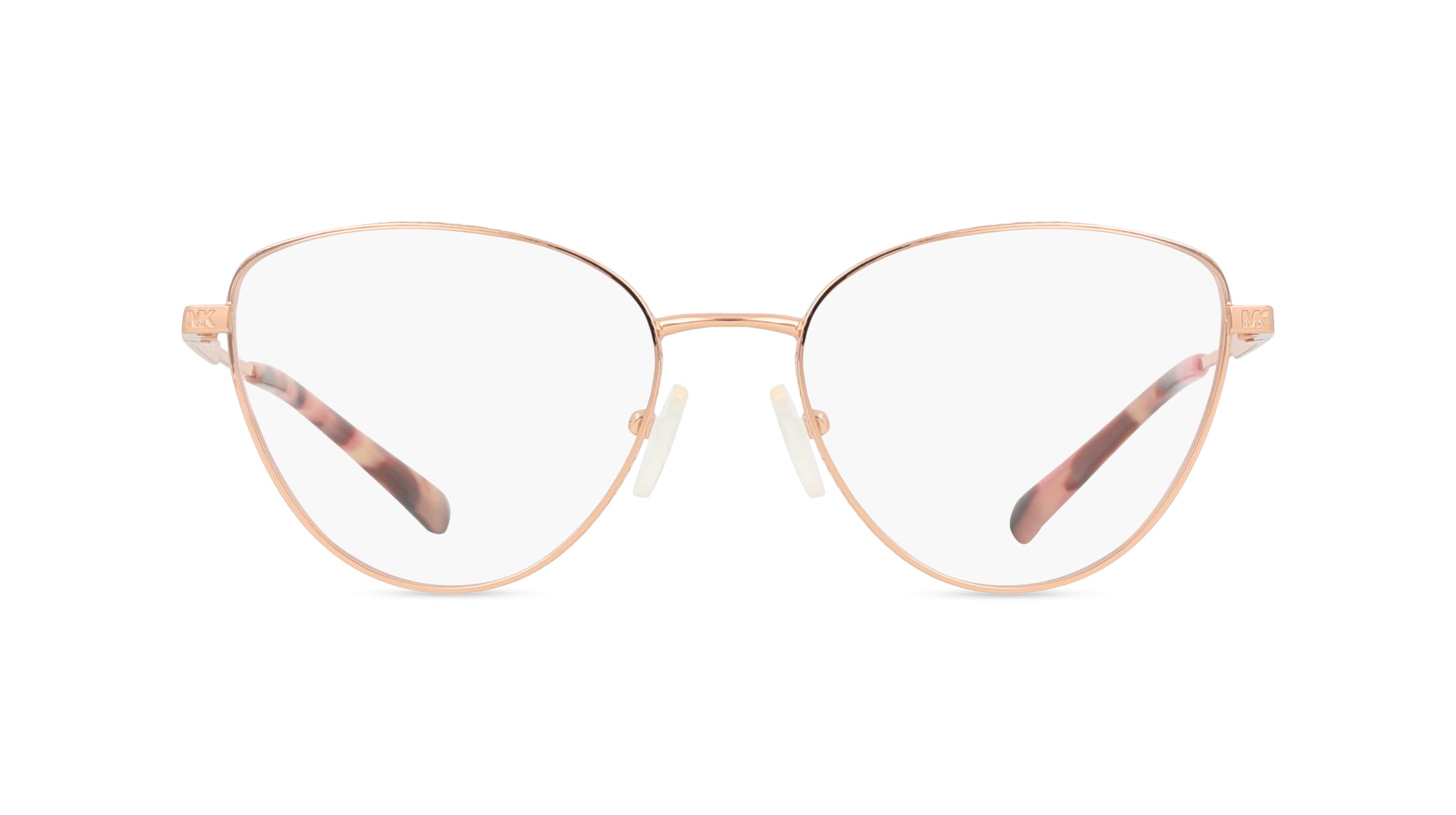 Michael Kors MK3070 CRESTED BUTTE Damen-Brille inkl. Gläser Vollrand Butterfly Metall-Gestell 53mm/17mm/140mm, pink