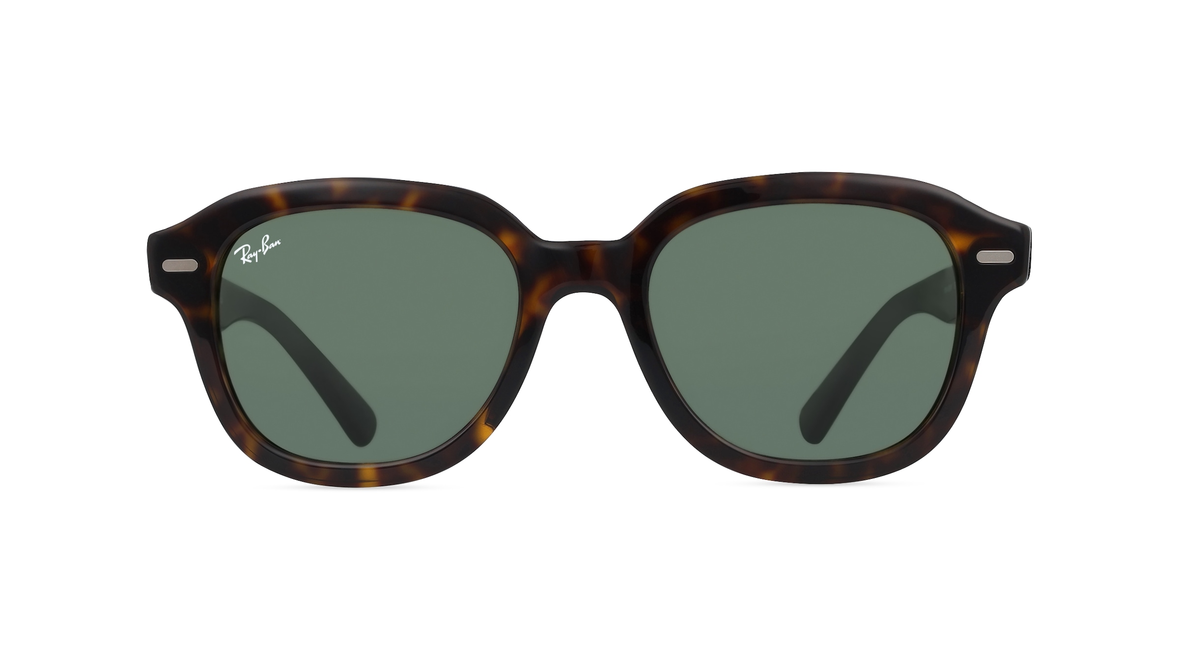 Ray-Ban 4398 ERIK Unisex-Sonnenbrille Vollrand Panto Propionat-Gestell, braun