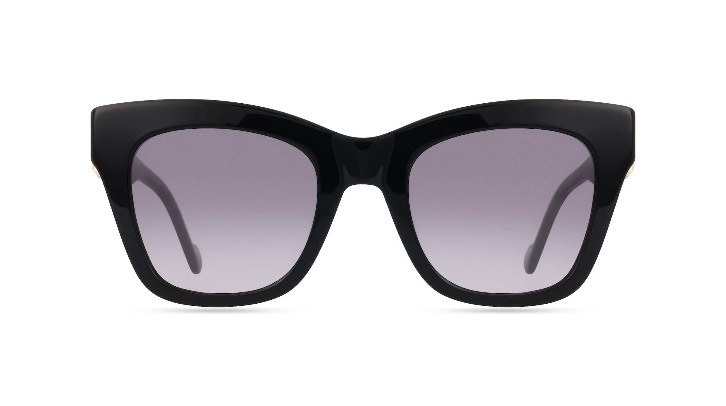 Liu Jo LJ746S Damen-Sonnenbrille Vollrand Butterfly Kunststoff-Gestell, schwarz