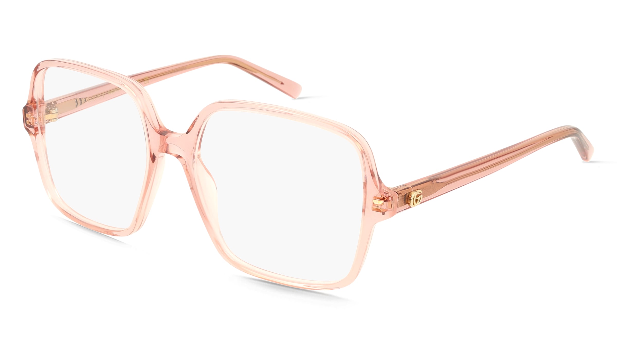 Gucci GG1994O Damen-Brille inkl. Gläser Vollrand Eckig Acetat-Gestell 53/16/140, Pink