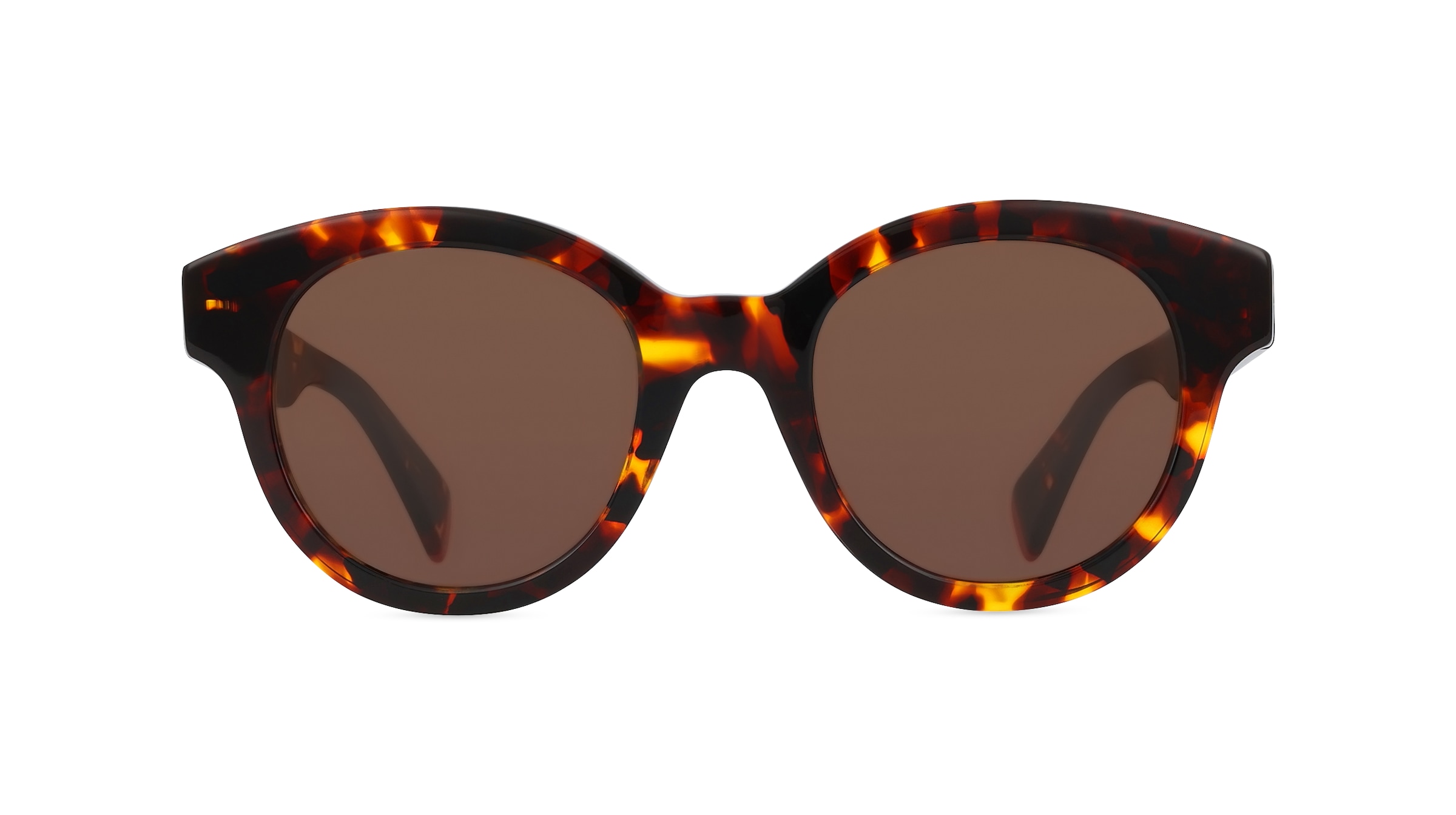 Kenzo KZ40160I Unisex-Sonnenbrille Vollrand Panto Kunststoff-Gestell, braun