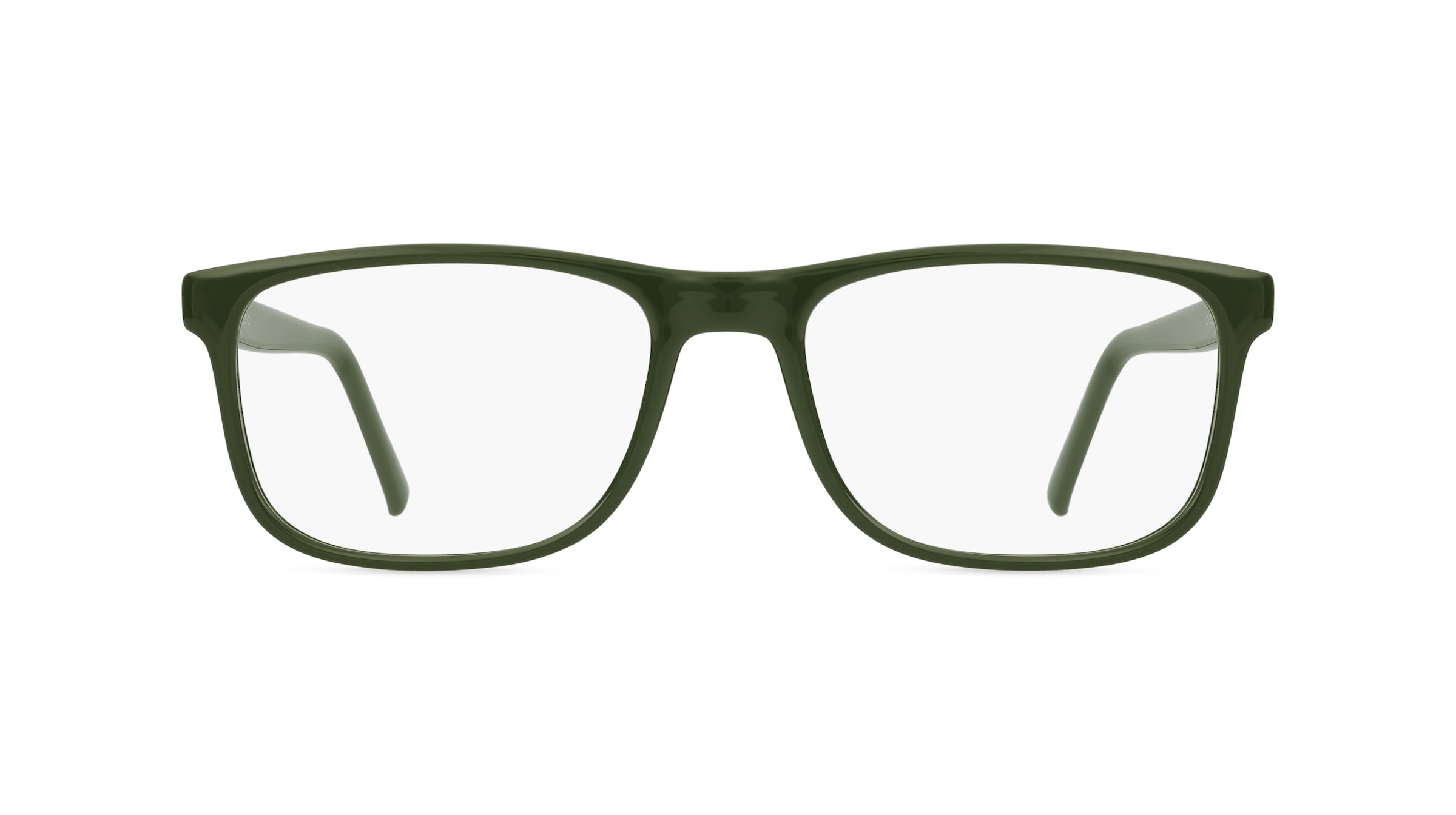 Fielmann MC 531 CL Herren-Brille inkl. Gläser Vollrand Eckig Propionat-Gestell 55mm/18mm/140mm, grün