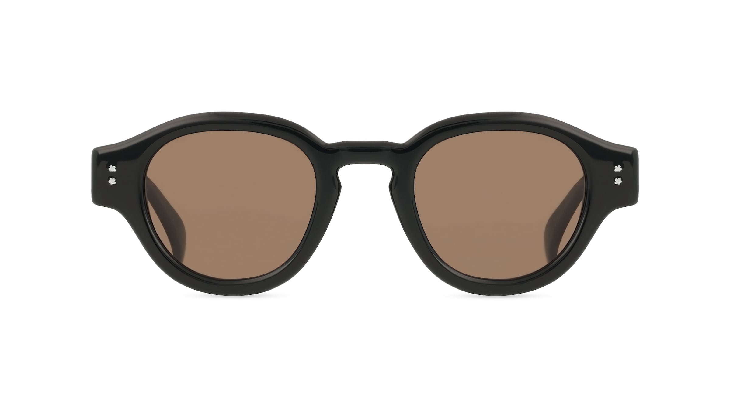 Kenzo KZ40180U Unisex-Sonnenbrille Vollrand Rund Kunststoff-Gestell, schwarz