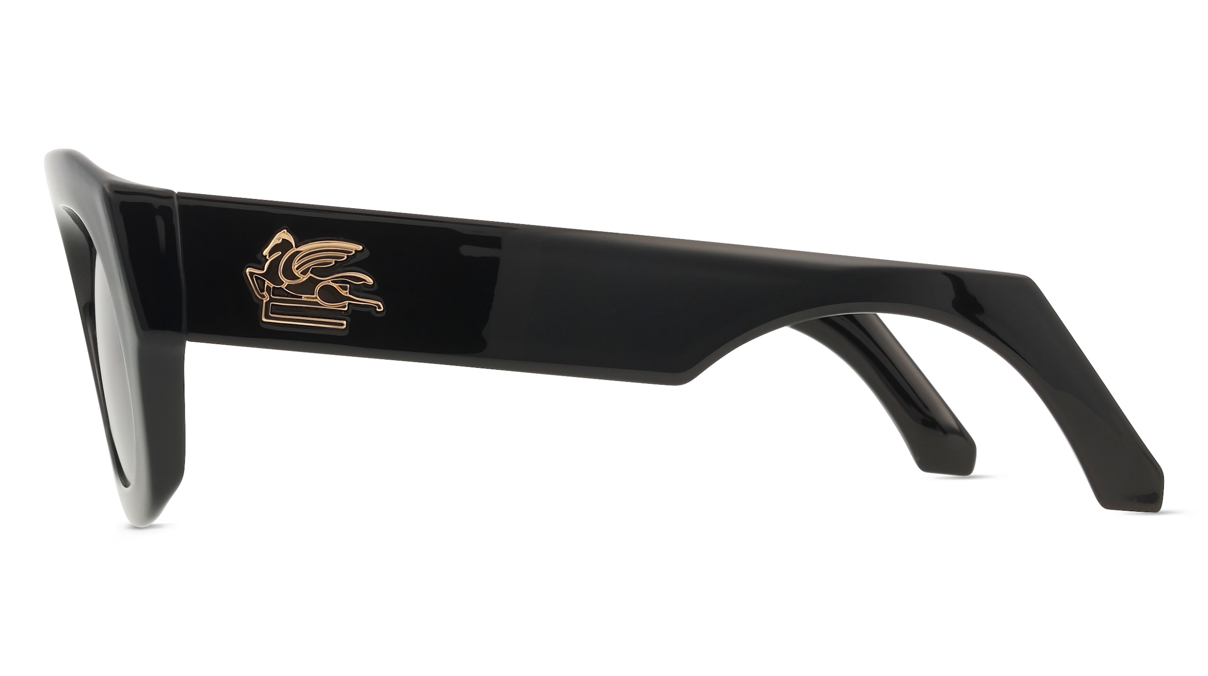 Thumbnail - Etro 0079/S Unisex-Sonnenbrille Vollrand Eckig Kunststoff-Gestell, schwarz