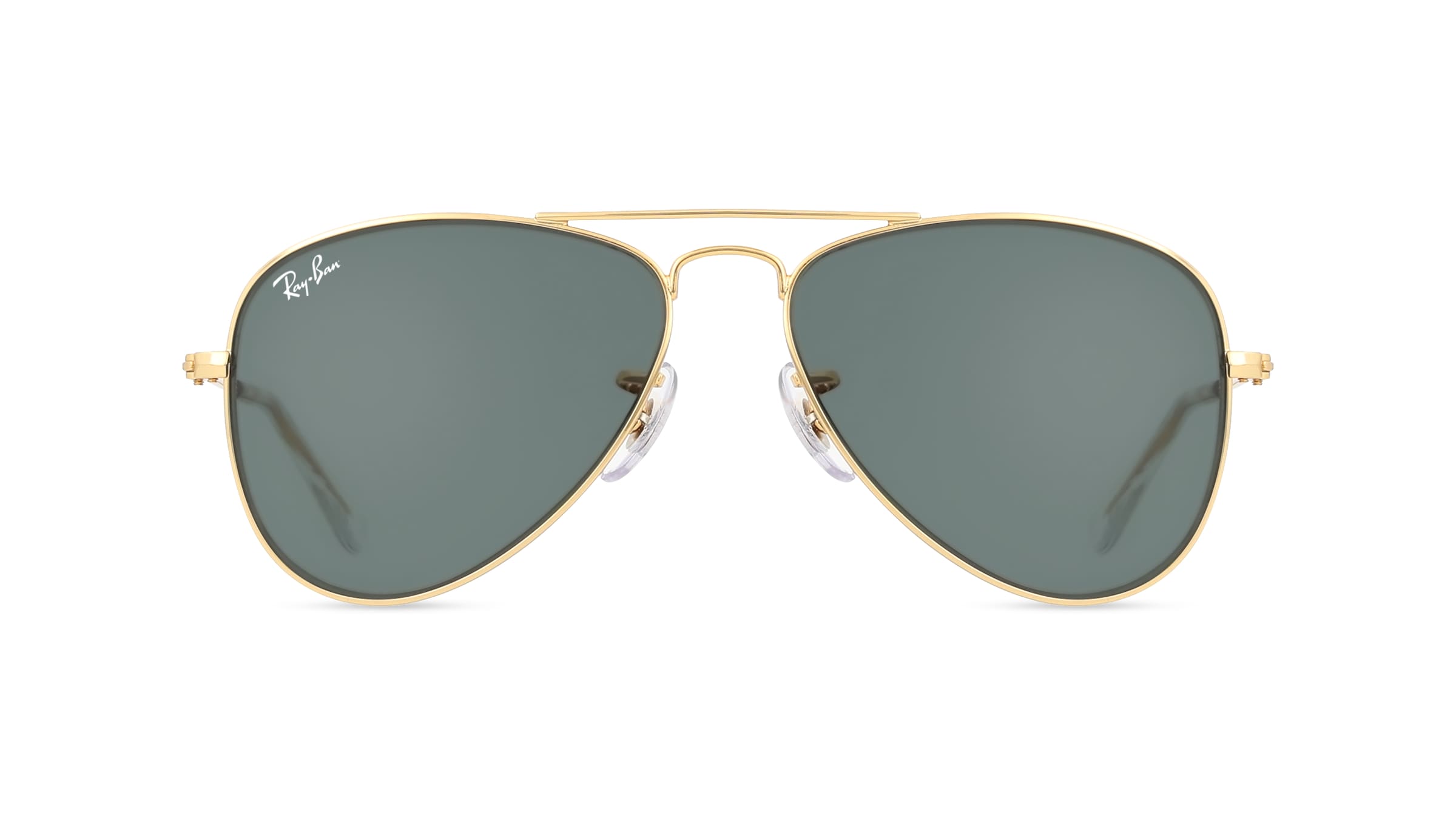 Ray-Ban Junior RJ 9506S AVIATOR Kinder-Sonnenbrille Vollrand Pilot Metall-Gestell, Gold