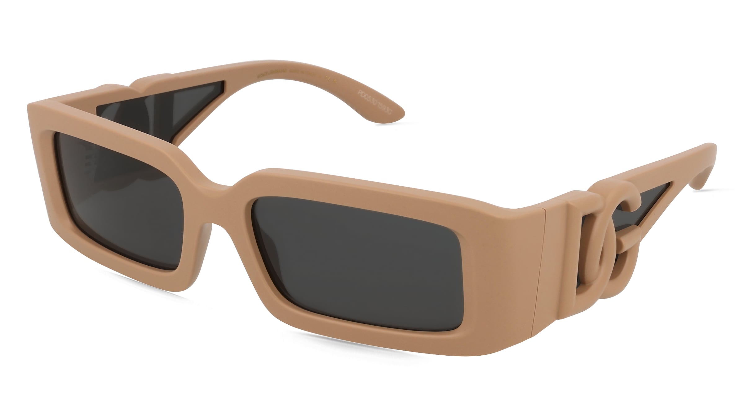 Dolce&amp;Gabbana 0DG6197 Unisex-Sonnenbrille Vollrand Quadratisch Acetat Spritzguss-Gestell, Beige