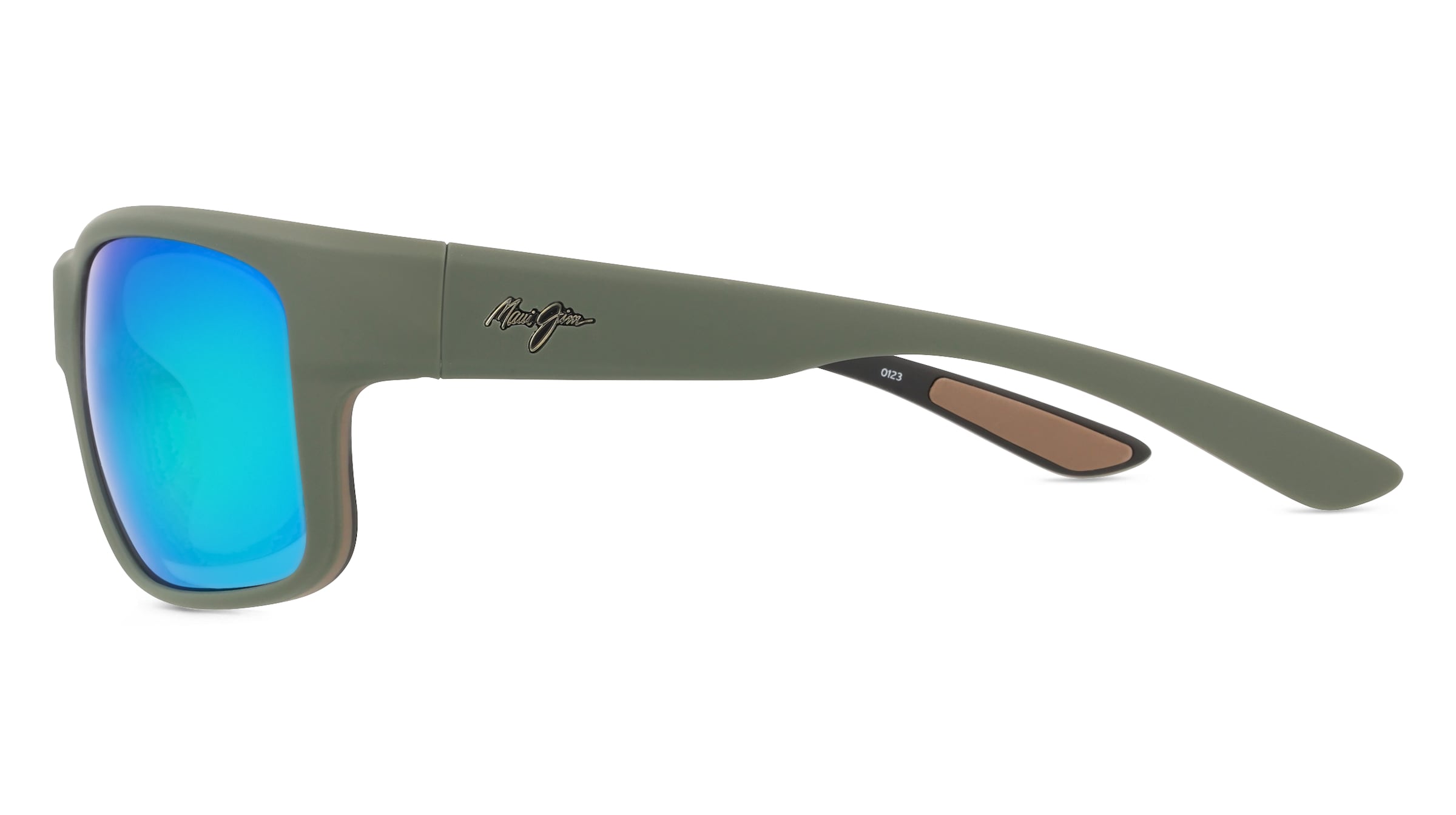 Thumbnail - Maui Jim GM815 Southern Cross Herren-Sonnenbrille Vollrand Eckig Kunststoff-Gestell, grau