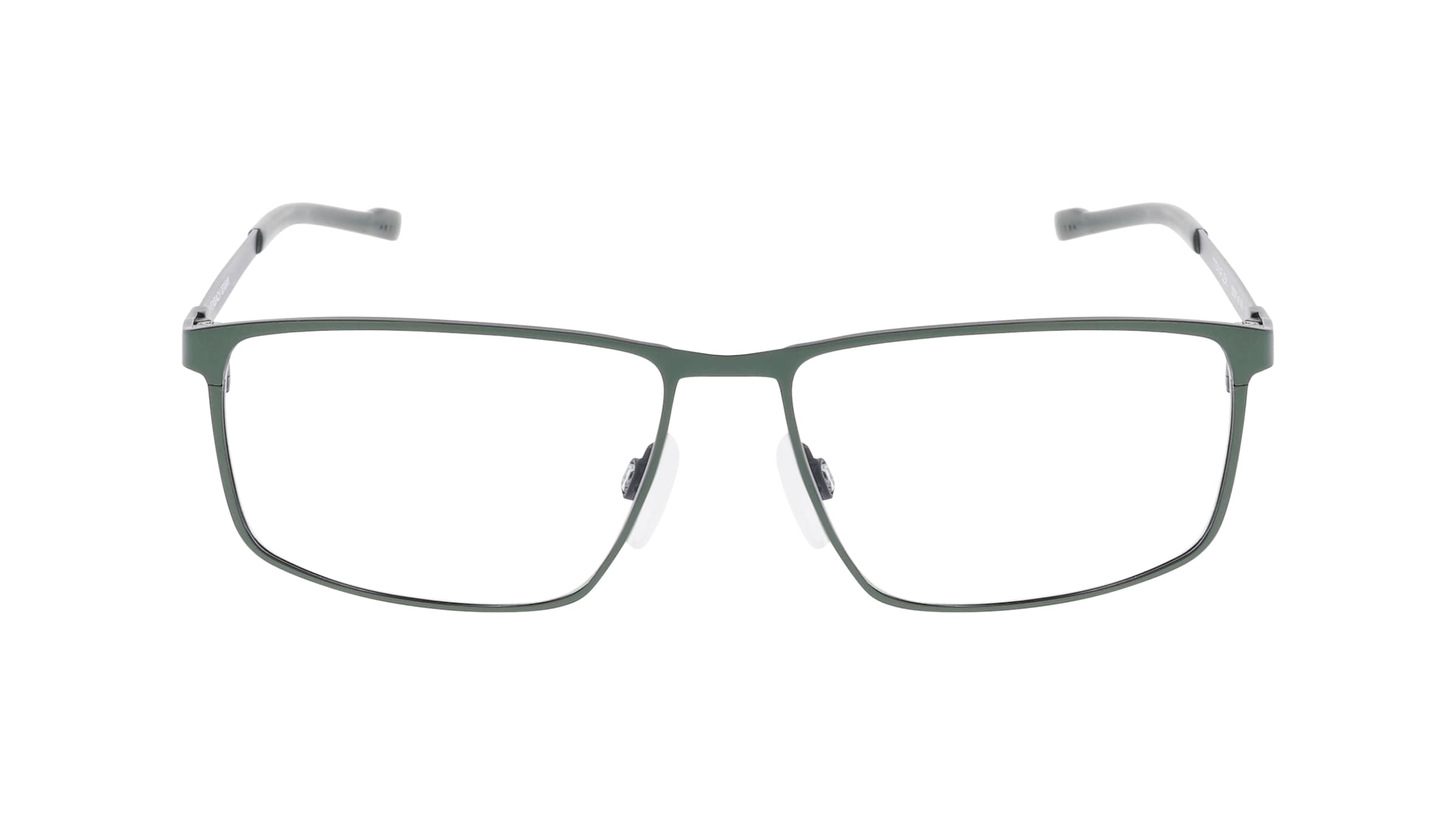 Titanflex 820977 Herren-Brille inkl. Gläser Vollrand Eckig Titan-Gestell 56mm/17mm/145mm, grün