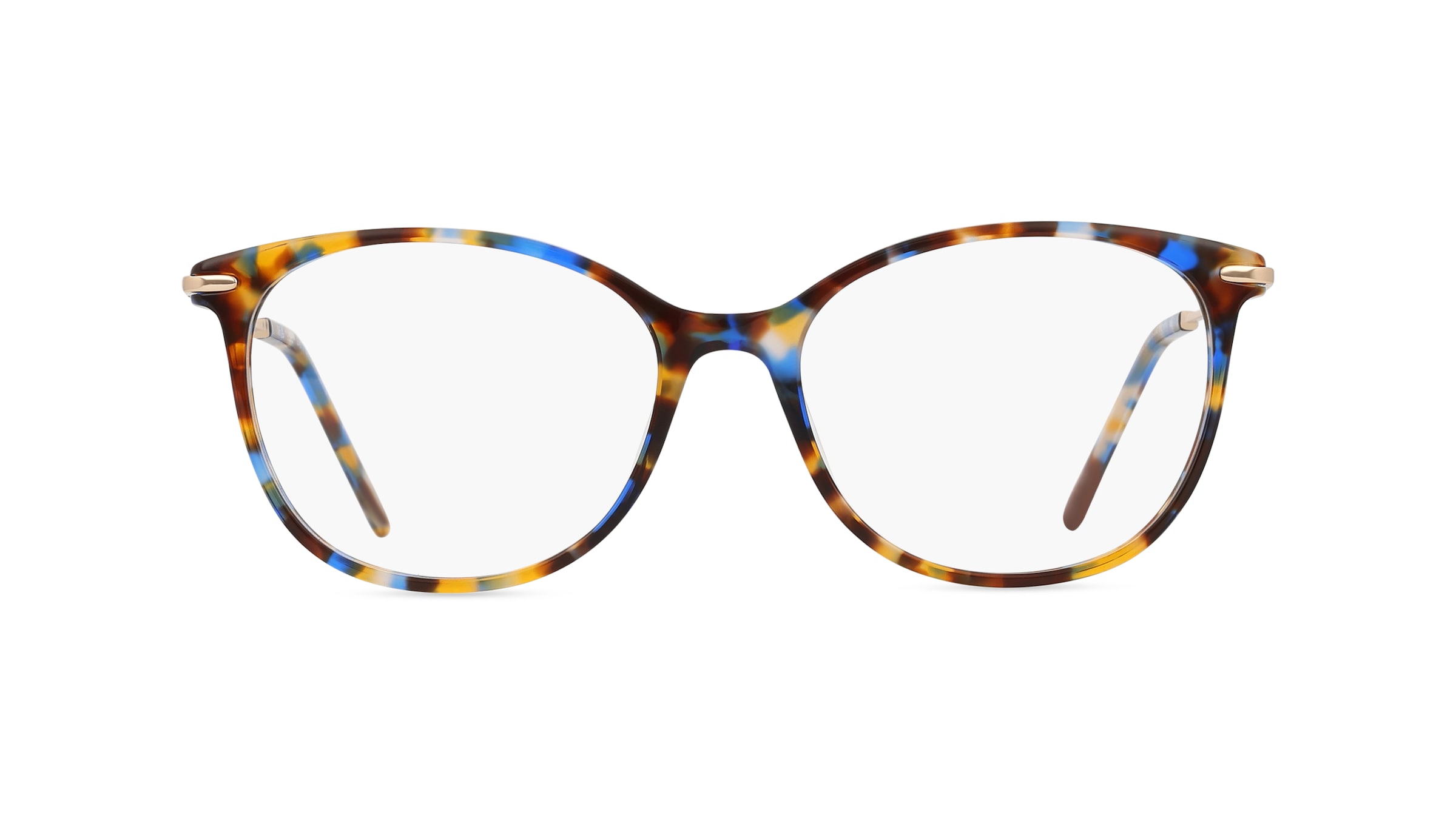 Morgan MO 2015 Damen-Brille inkl. Gläser Vollrand Oval Kunststoff-Gestell 51mm/16mm/140mm, blau