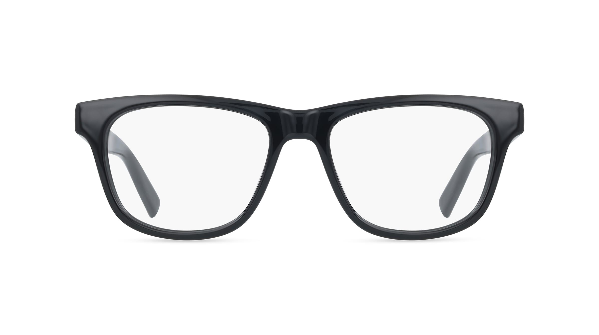 Gucci GG2108O Herren-Brille inkl. Gläser Vollrand Eckig Kunststoff-Gestell 55/17/145, schwarz