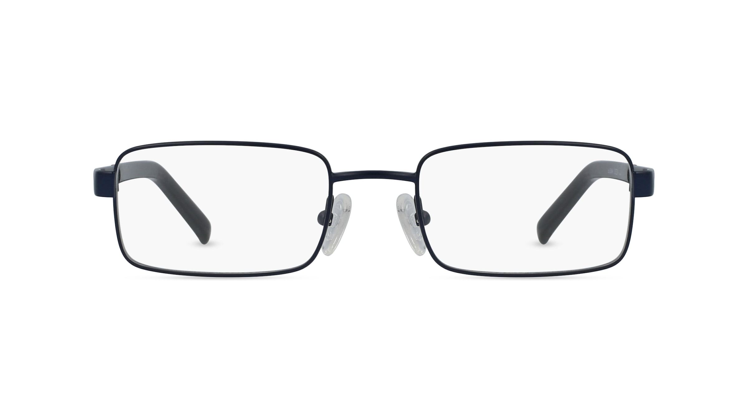 Fielmann CY 019 FLEX CL Herren-Brille inkl. Gläser Vollrand Eckig Edelstahl-Gestell 50mm/19mm/140mm, blau