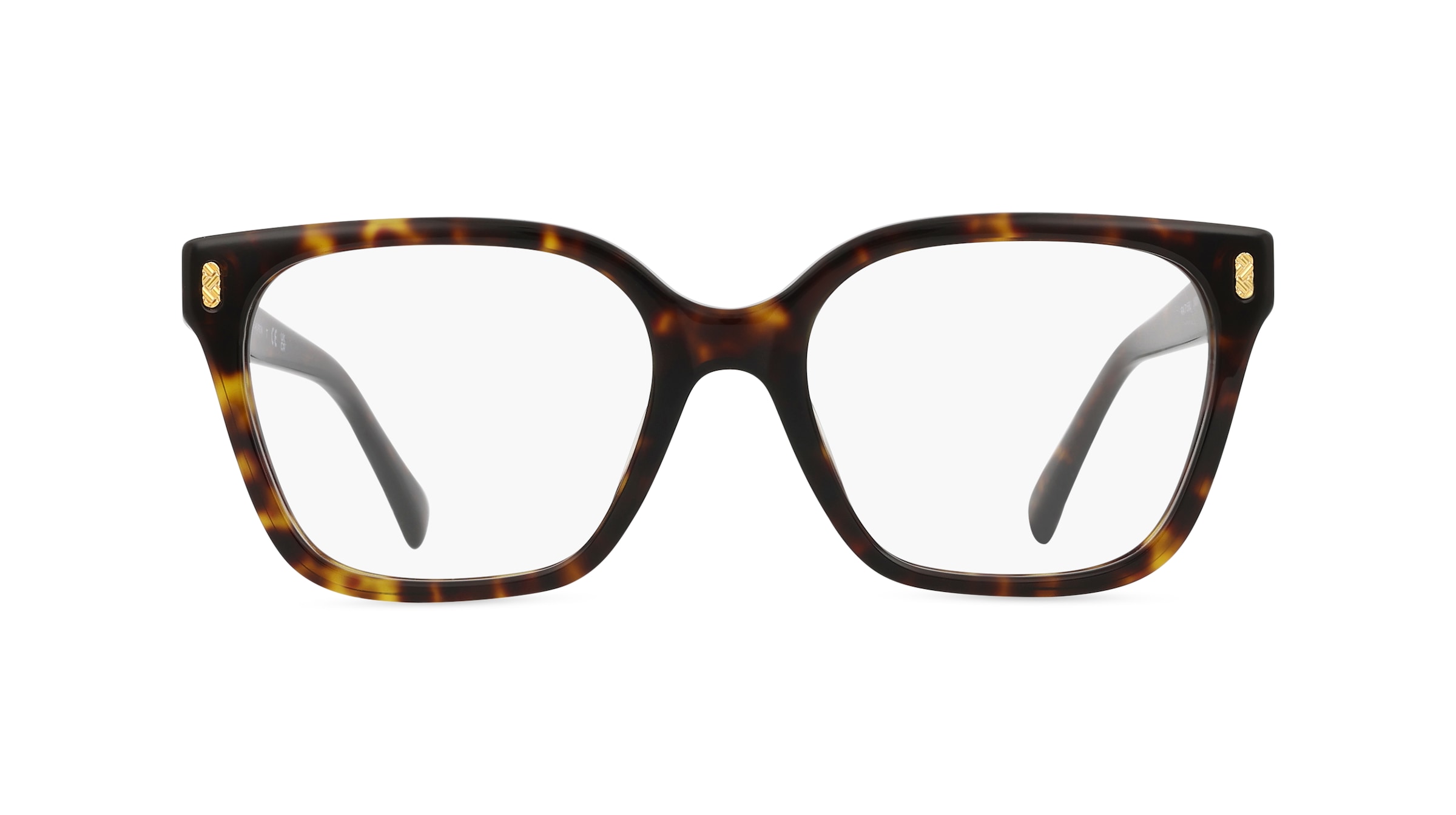 Ralph RA7158U Damen-Brille inkl. Gläser Vollrand Eckig Acetat-Gestell 53mm/18mm/145mm, braun