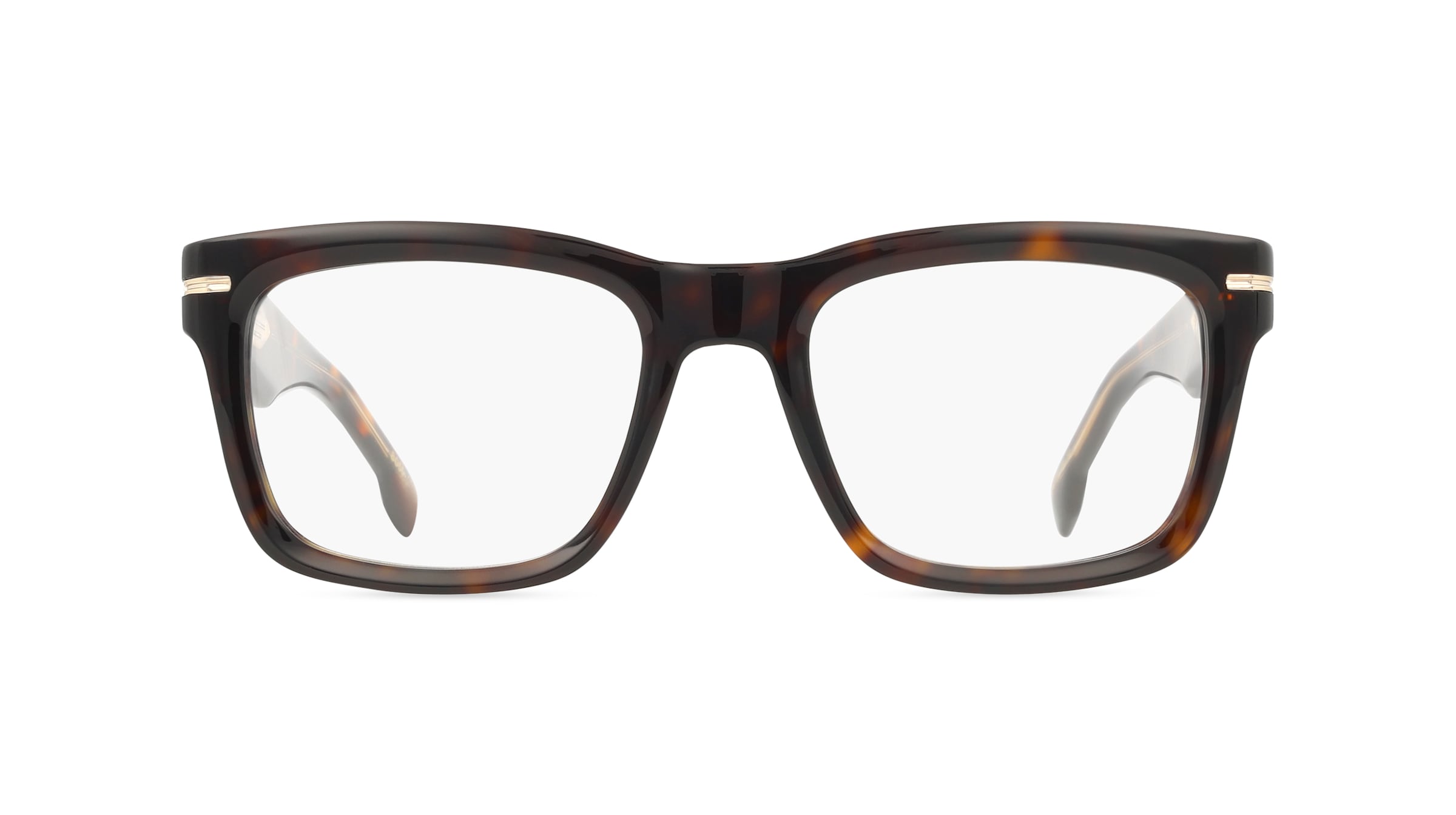 Boss 1720 Herren-Brille inkl. Gläser Vollrand Eckig Acetat-Gestell 40mm/20mm/150mm, braun