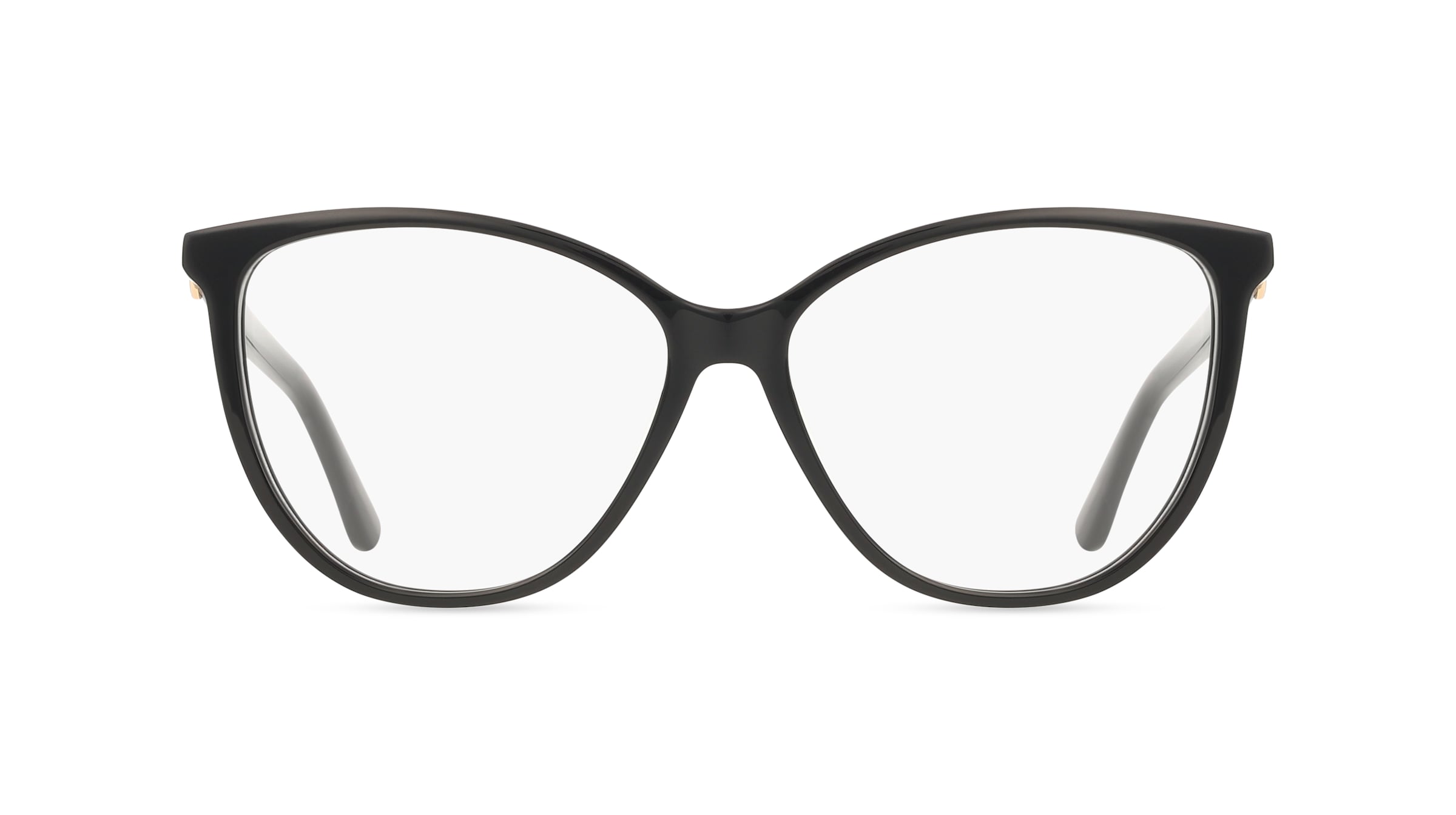 Guess GU50311 Damen-Brille inkl. Gläser Vollrand Cat Eye Acetat-Gestell 55/14/140, Schwarz