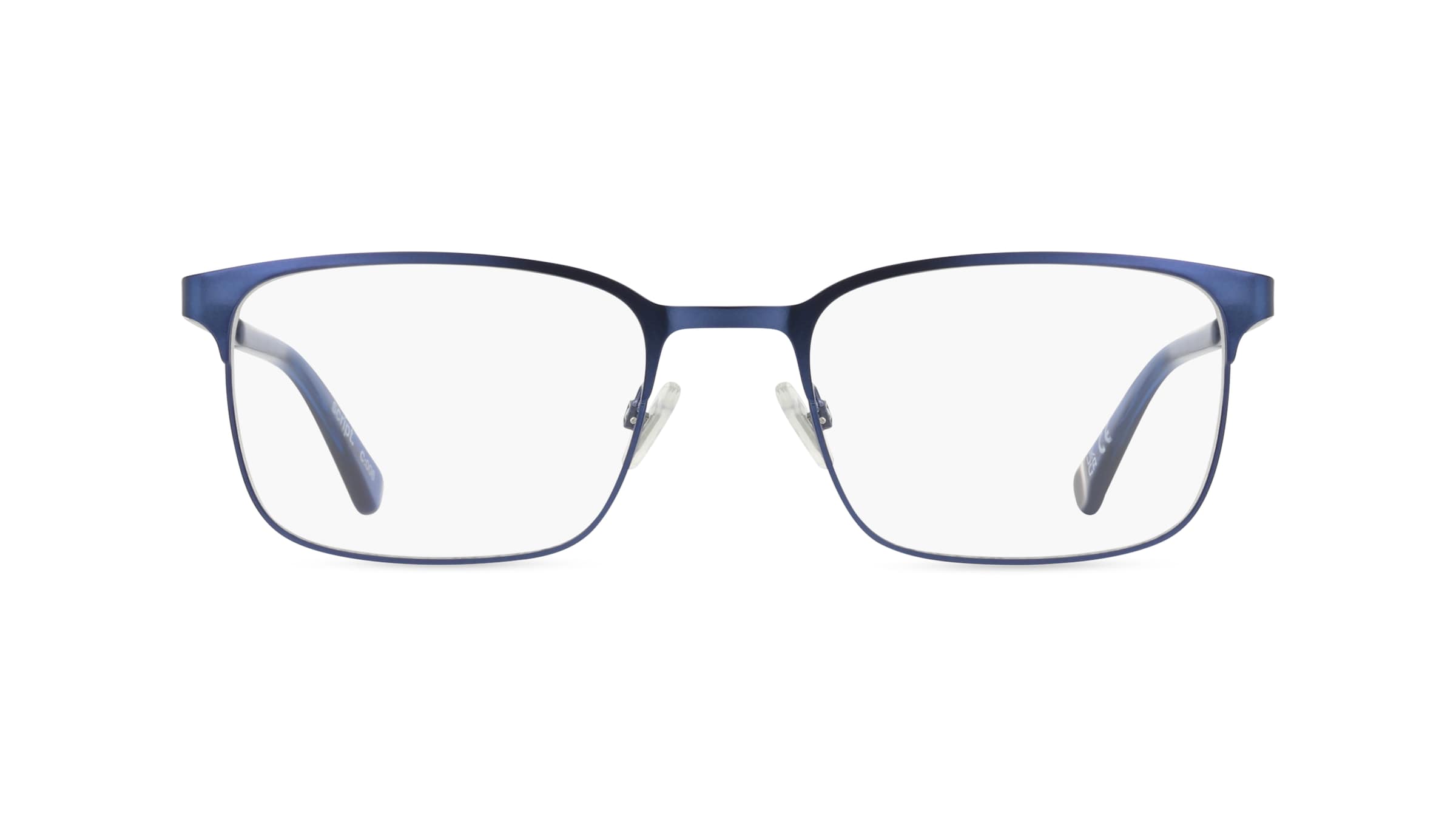 Superdry SDO Script Herren-Brille inkl. Gläser Vollrand Eckig Metall-Gestell 55mm/19mm/145mm, blau