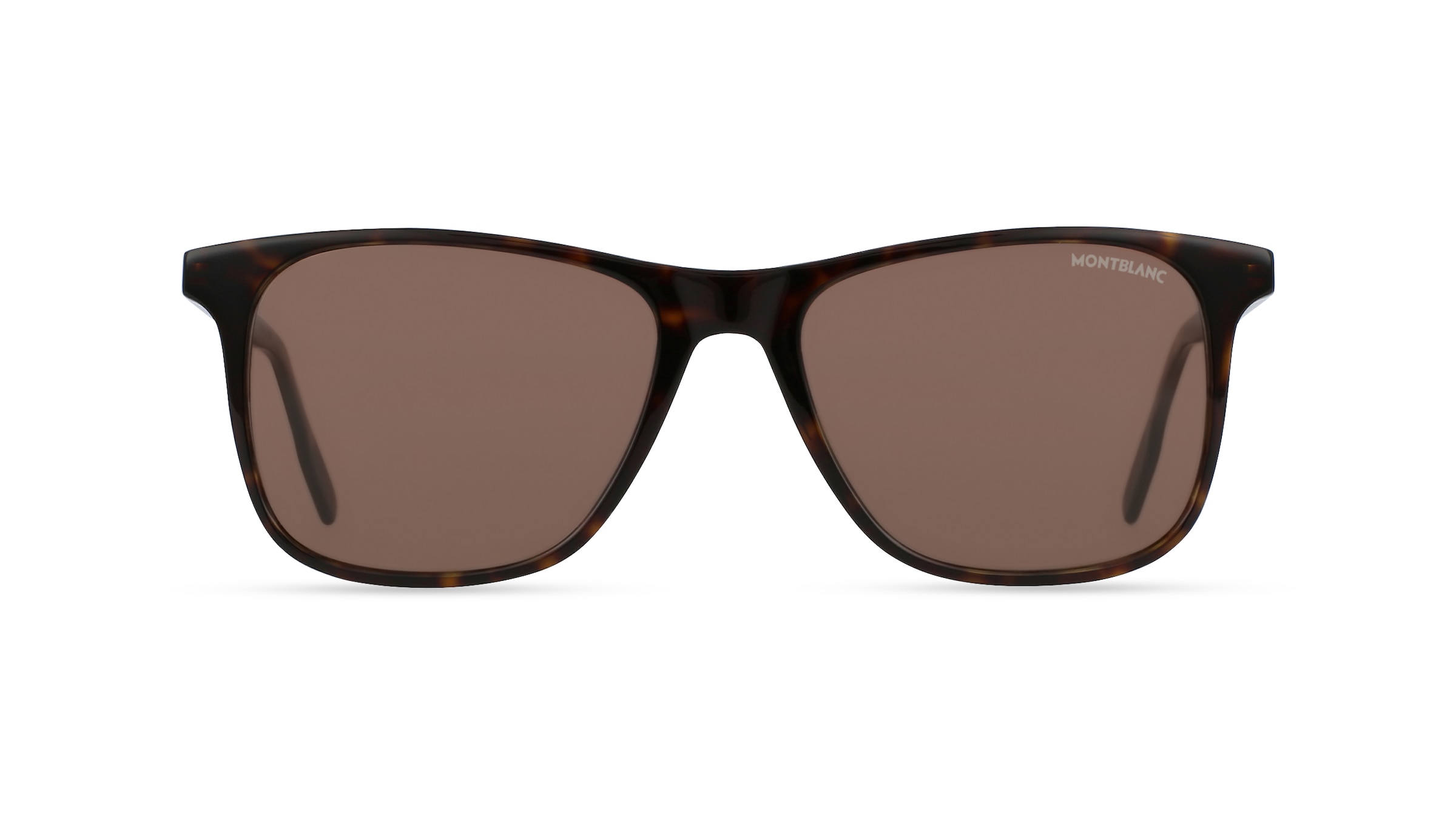 Montblanc MB 0174S Unisex-Sonnenbrille Vollrand Eckig Kunststoff-Gestell, Havanna