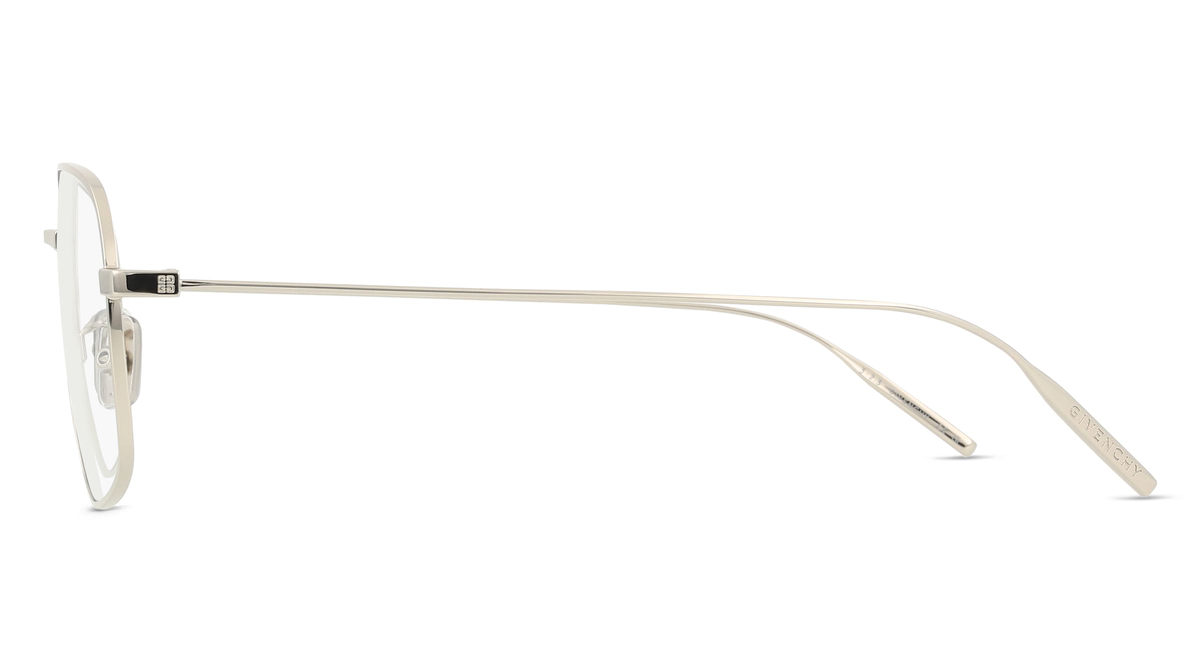 Thumbnail - Givenchy GV50051U Herren-Brille inkl. Gläser Vollrand Quadratisch Metall-Gestell 56/16/145, grau