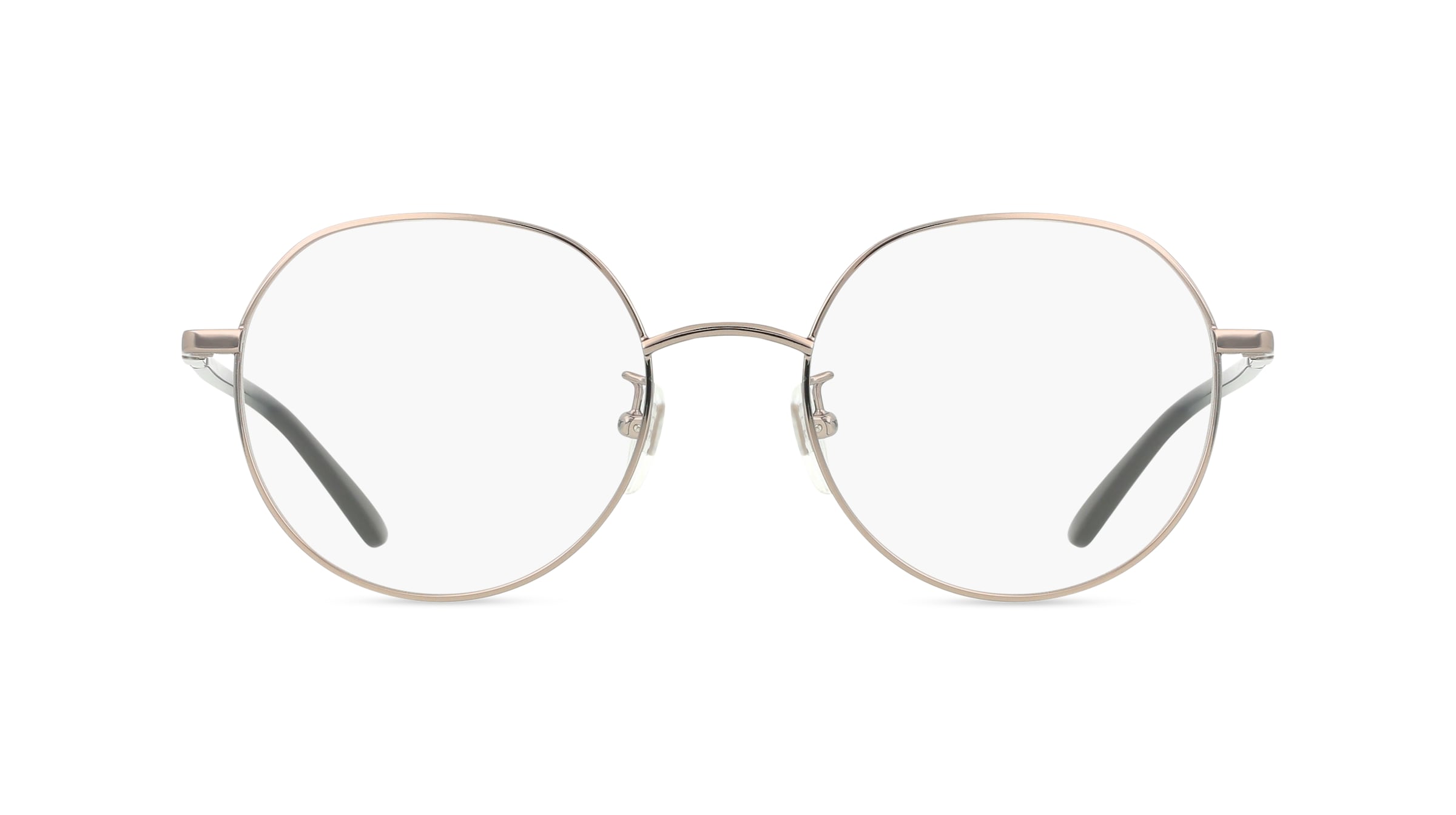 Gucci GG1349O Unisex-Brille inkl. Gläser Vollrand Rund Metall-Gestell 53mm/20mm/145mm, silber