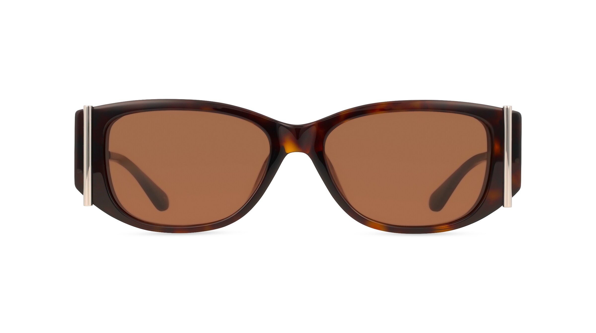 Alexander McQueen AM0494SA Damen-Sonnenbrille Vollrand Oval Acetat-Gestell, Silber