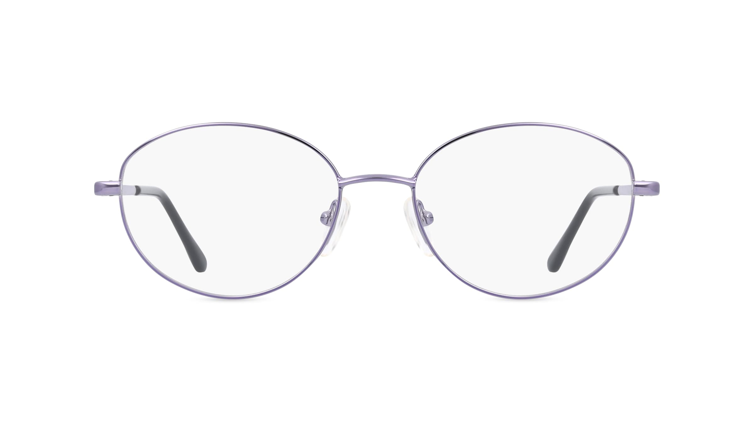 Fielmann MC 605 CL Damen-Brille inkl. Gläser Vollrand Oval Edelstahl-Gestell 52mm/17mm/135mm, lila