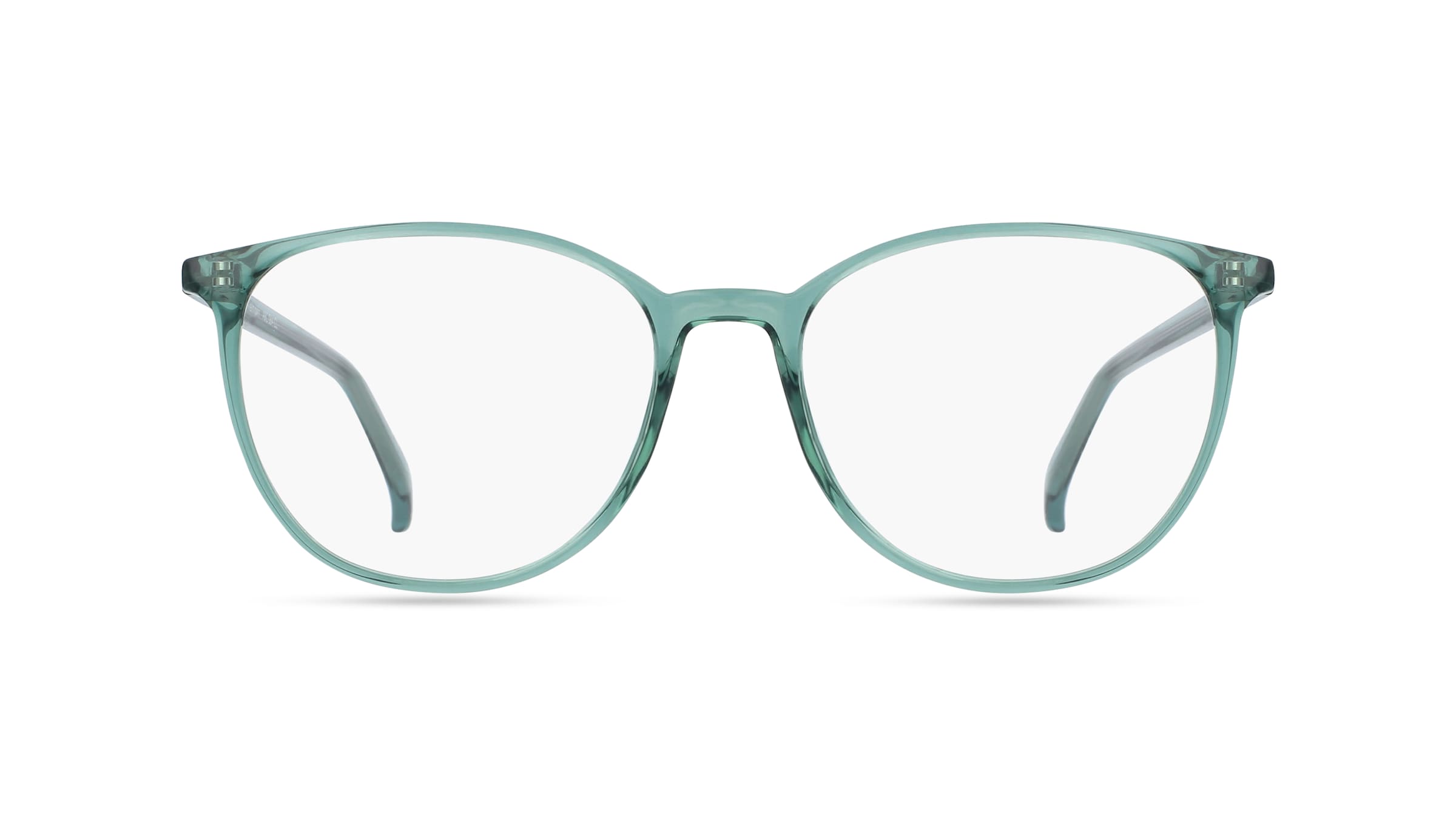 Fielmann ABC 064 CL Damen-Brille inkl. Gläser Vollrand Oval Acetat-Gestell 53mm/18mm/135mm, grün