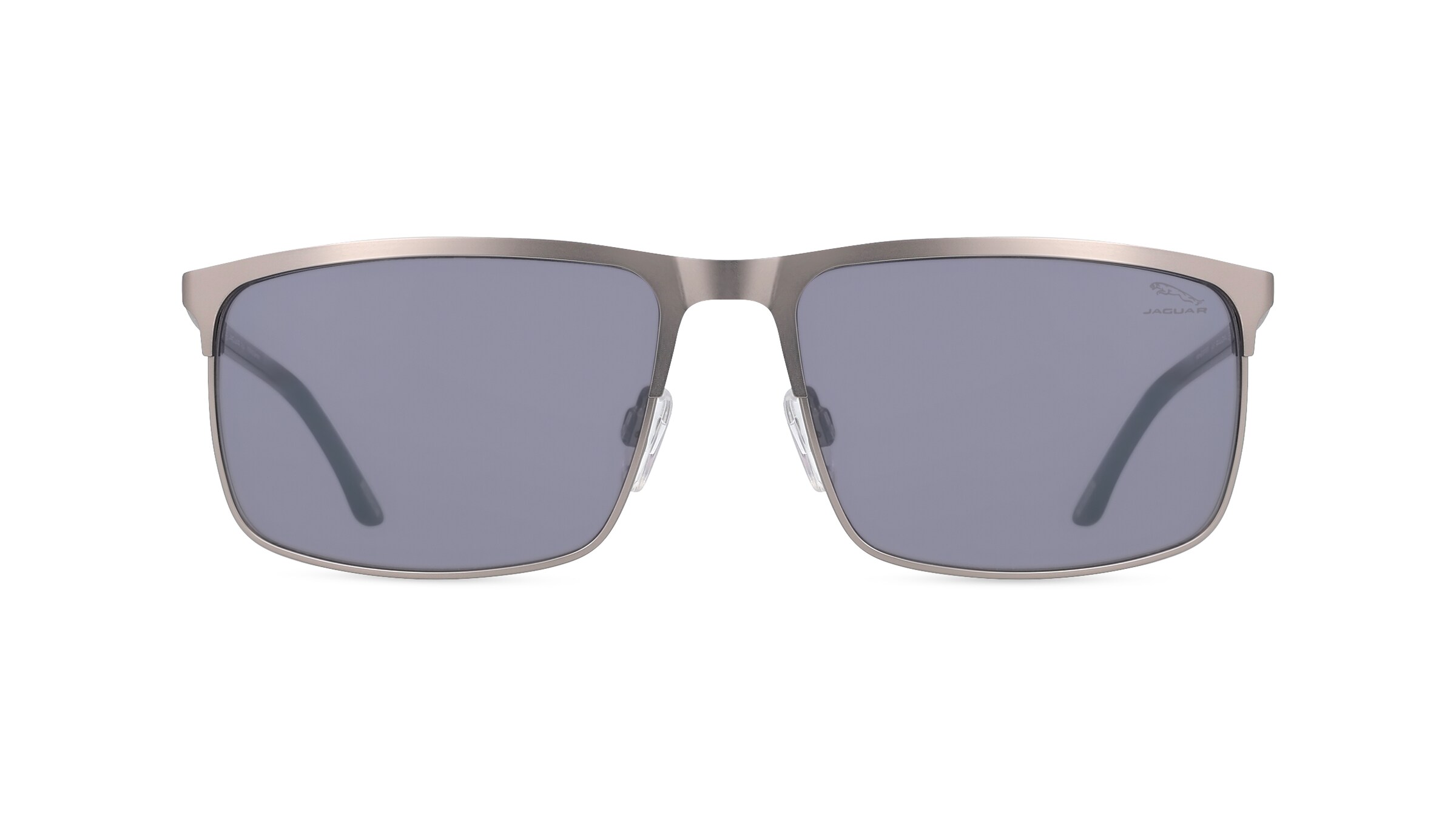 Jaguar J 7366 Herren-Sonnenbrille Vollrand Eckig Metall-Gestell, grau