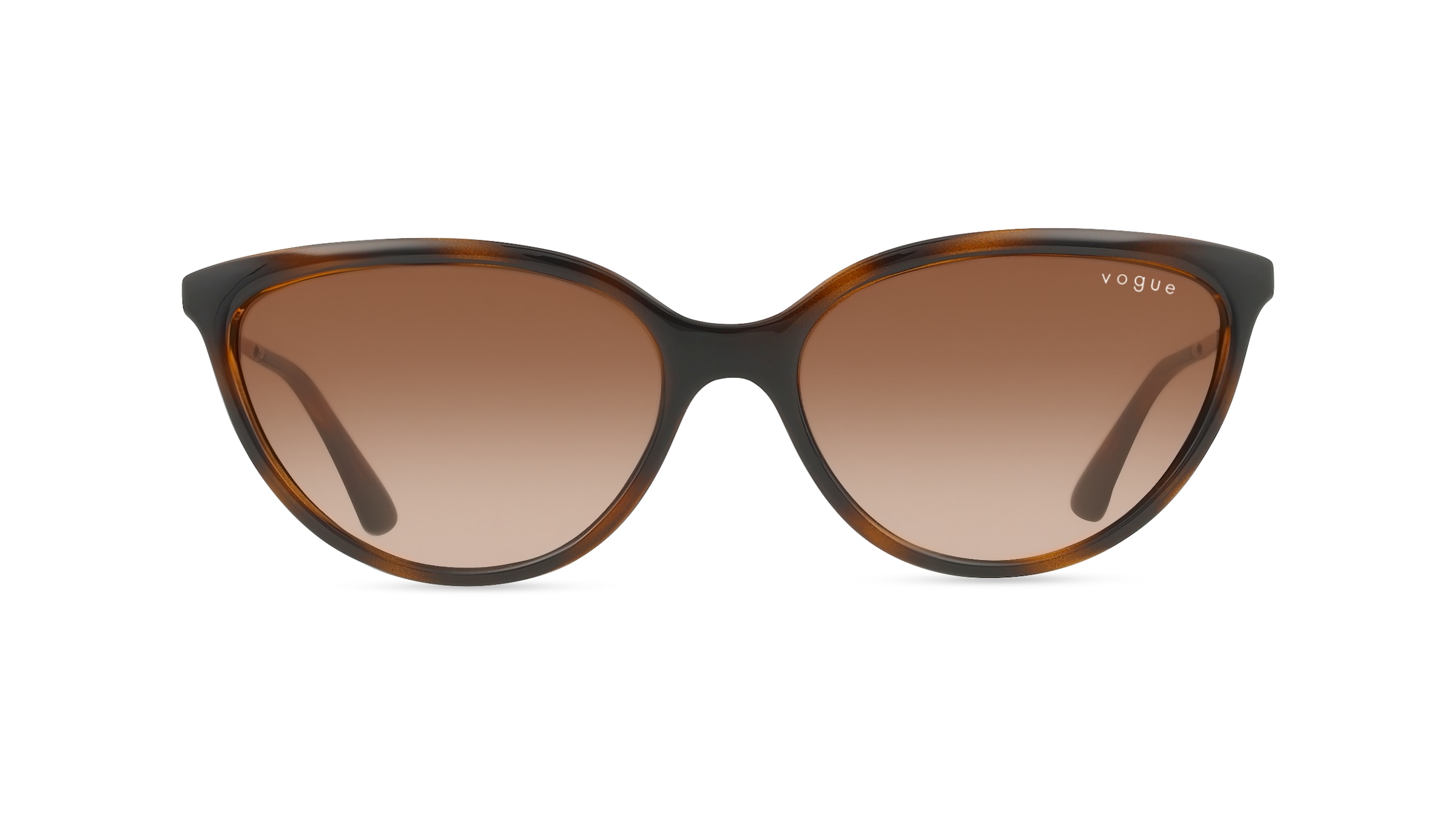 Vogue 0VO5672S Damen-Sonnenbrille Vollrand Cat Eye Kunststoff-Gestell, braun