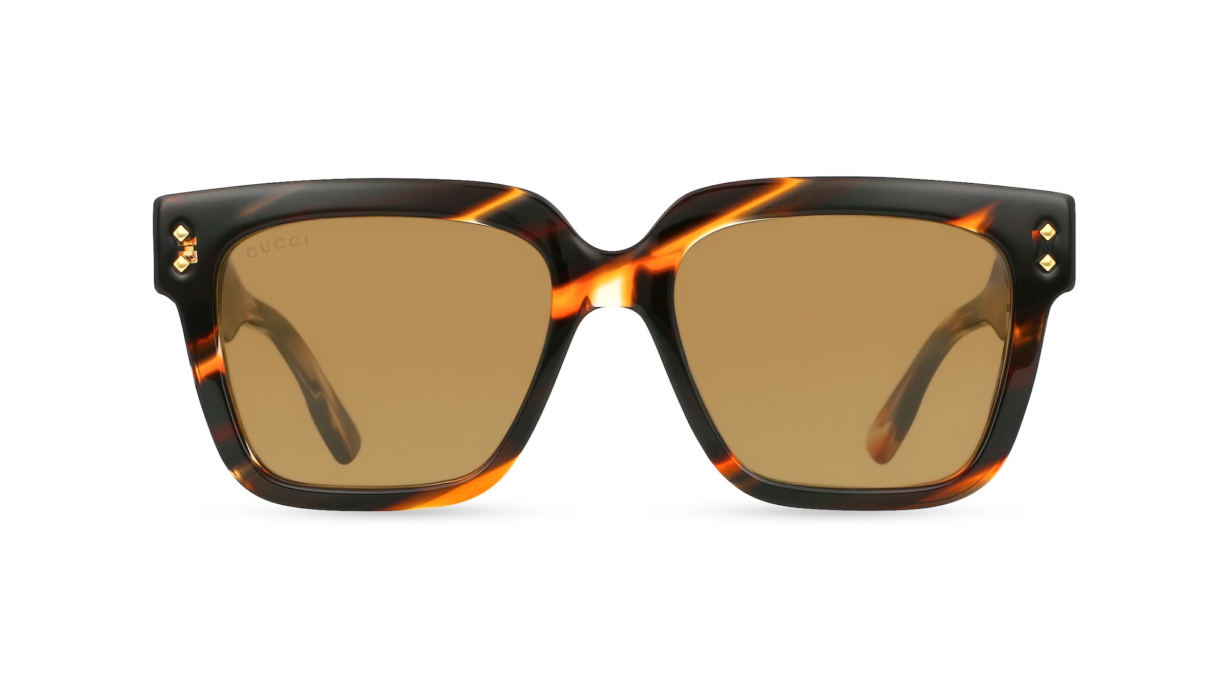 Gucci GG 1084 S Herren-Sonnenbrille Vollrand Eckig Acetat-Gestell, braun