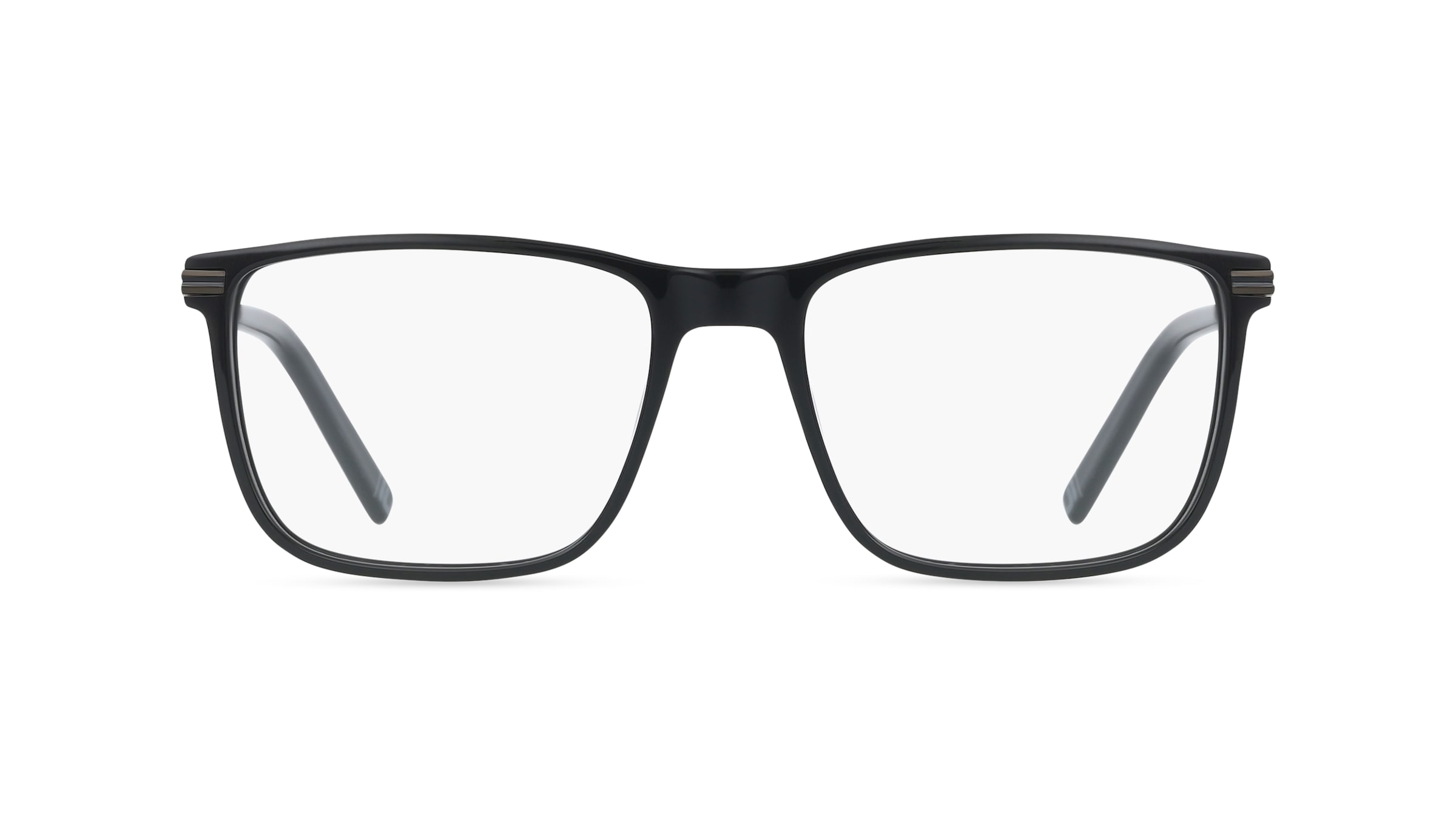 Fila VFI993 Herren-Brille inkl. Gläser Vollrand Quadratisch Kunststoff-Gestell 54/17/145, Schwarz