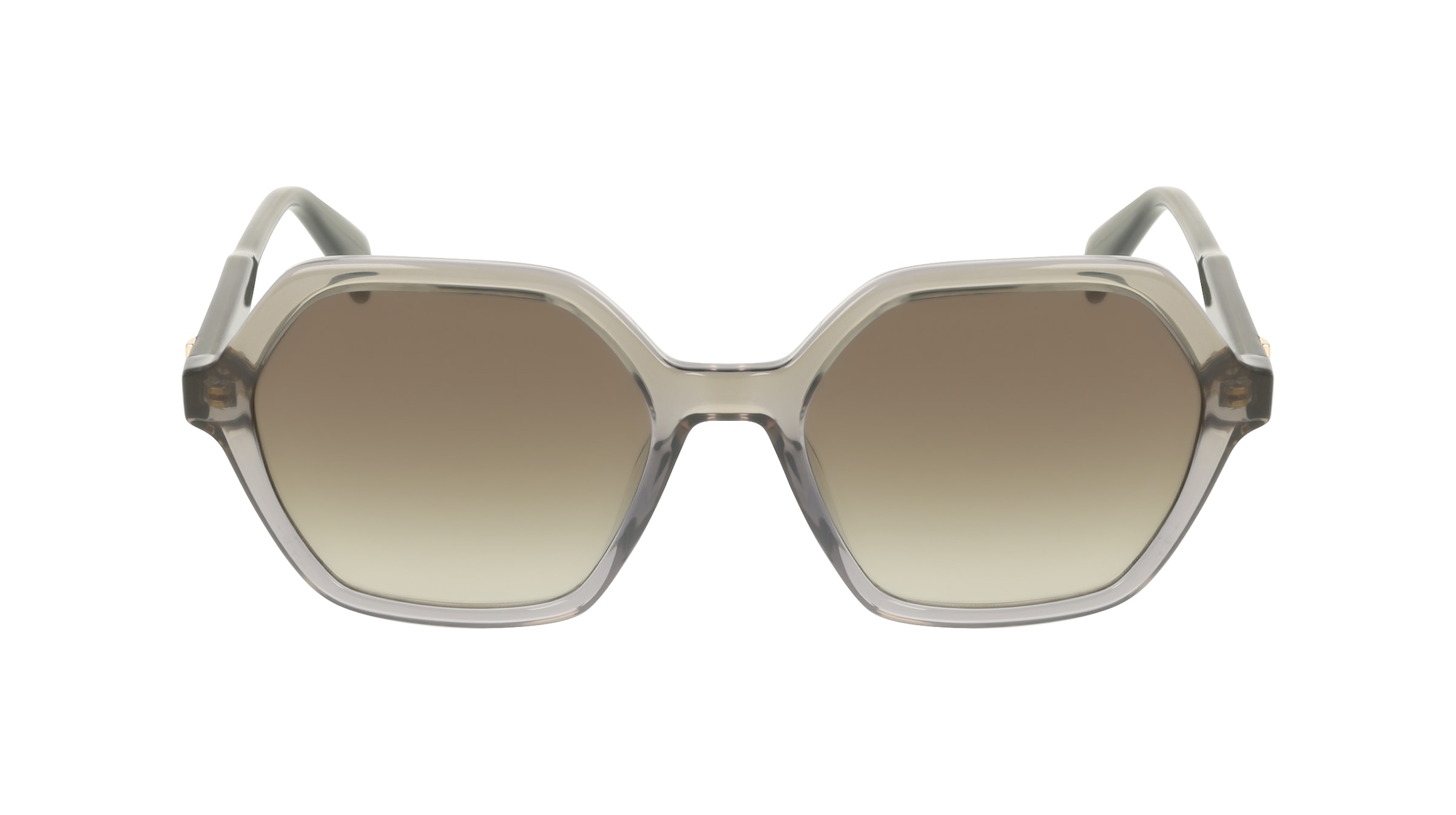 Liu Jo LJ823S Damen-Sonnenbrille Vollrand Eckig Kunststoff-Gestell, Grün