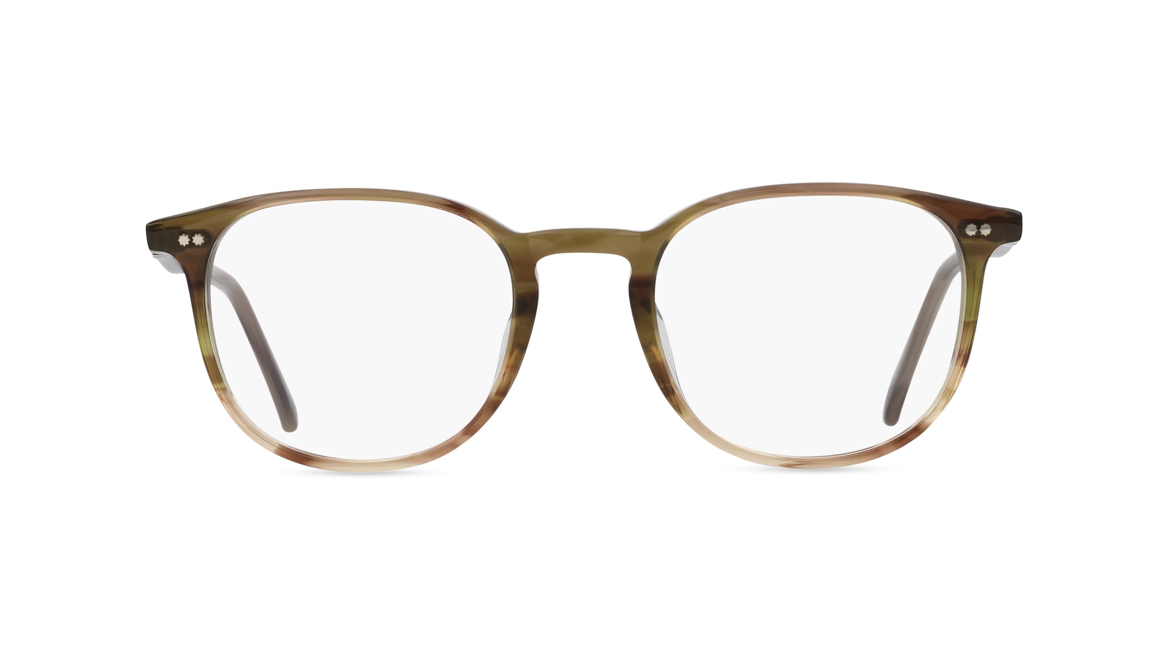 Fielmann MF 056 RN Herren-Brille inkl. Gläser Vollrand Panto Kunststoff-Gestell 50mm/21mm/145mm, grün