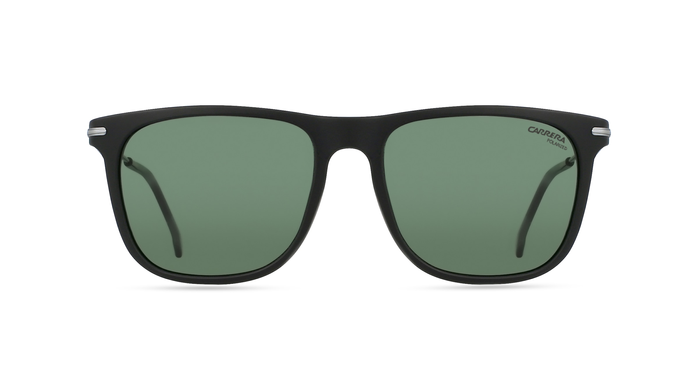 Carrera 276/S Damen-Sonnenbrille Vollrand Quadratisch Kunststoff-Gestell, Schwarz