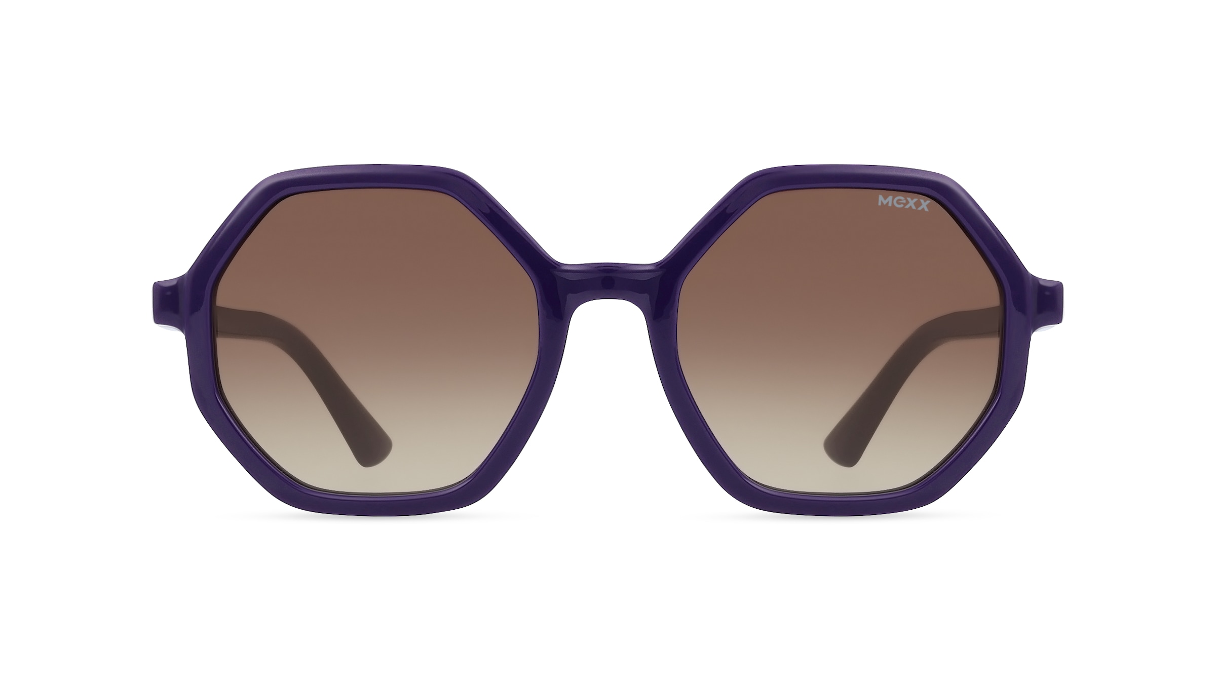 Mexx Eyes 5241 Jugend-Sonnenbrille Vollrand Achteckig Kunststoff-Gestell, lila