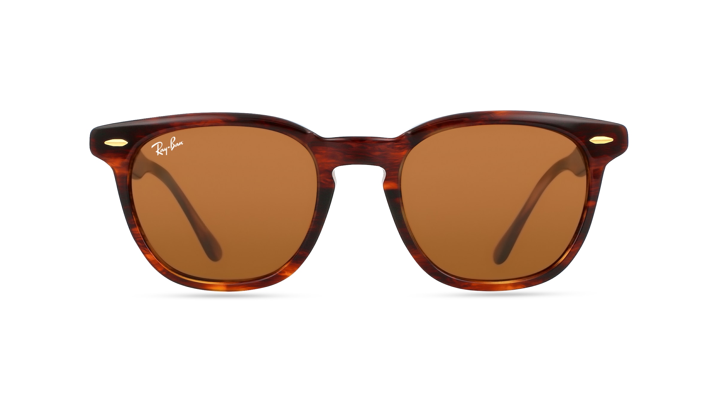 Ray-Ban RB 2298 Unisex-Sonnenbrille Vollrand Eckig Kunststoff-Gestell, braun